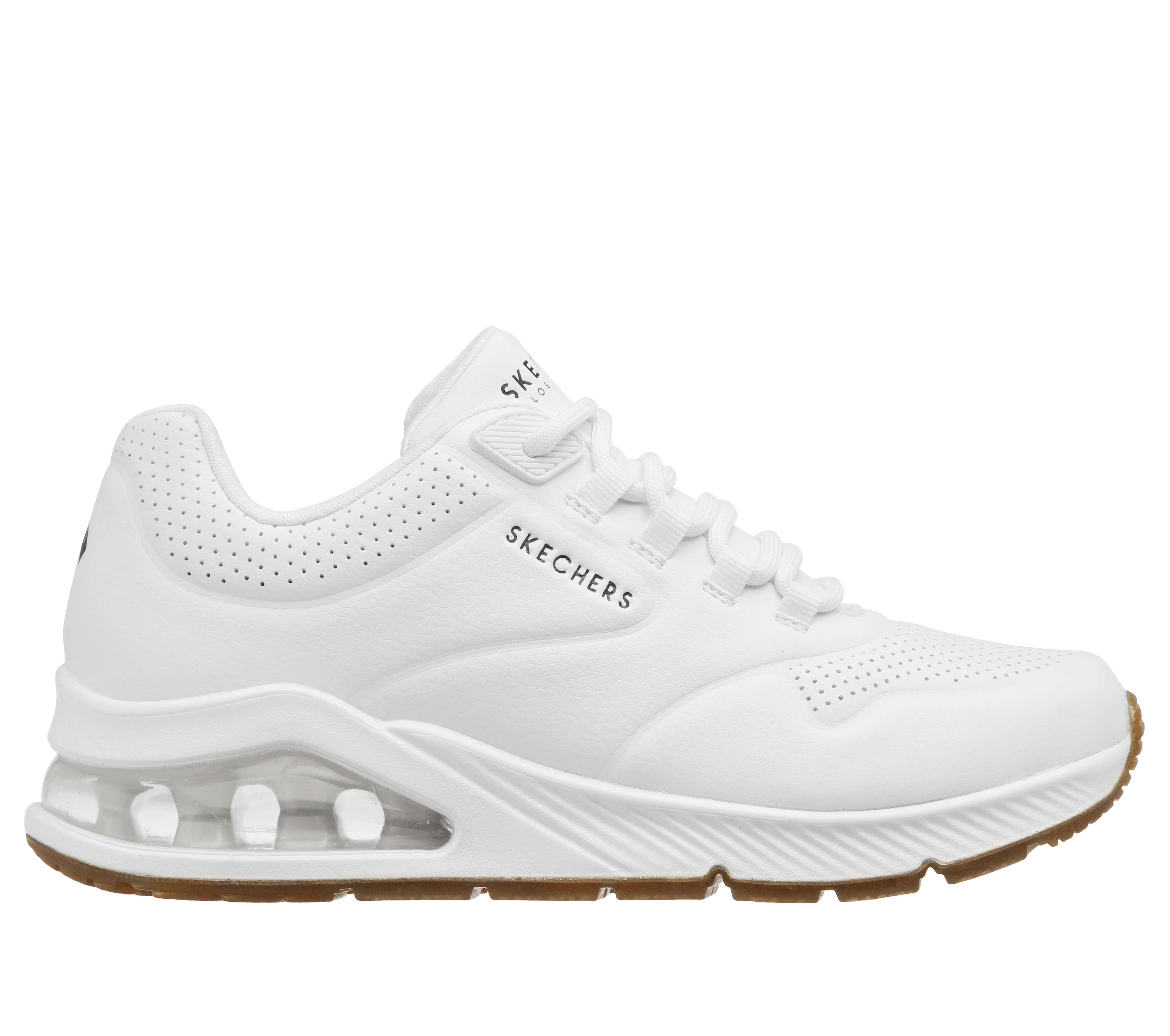 Skechers all sale white shoes