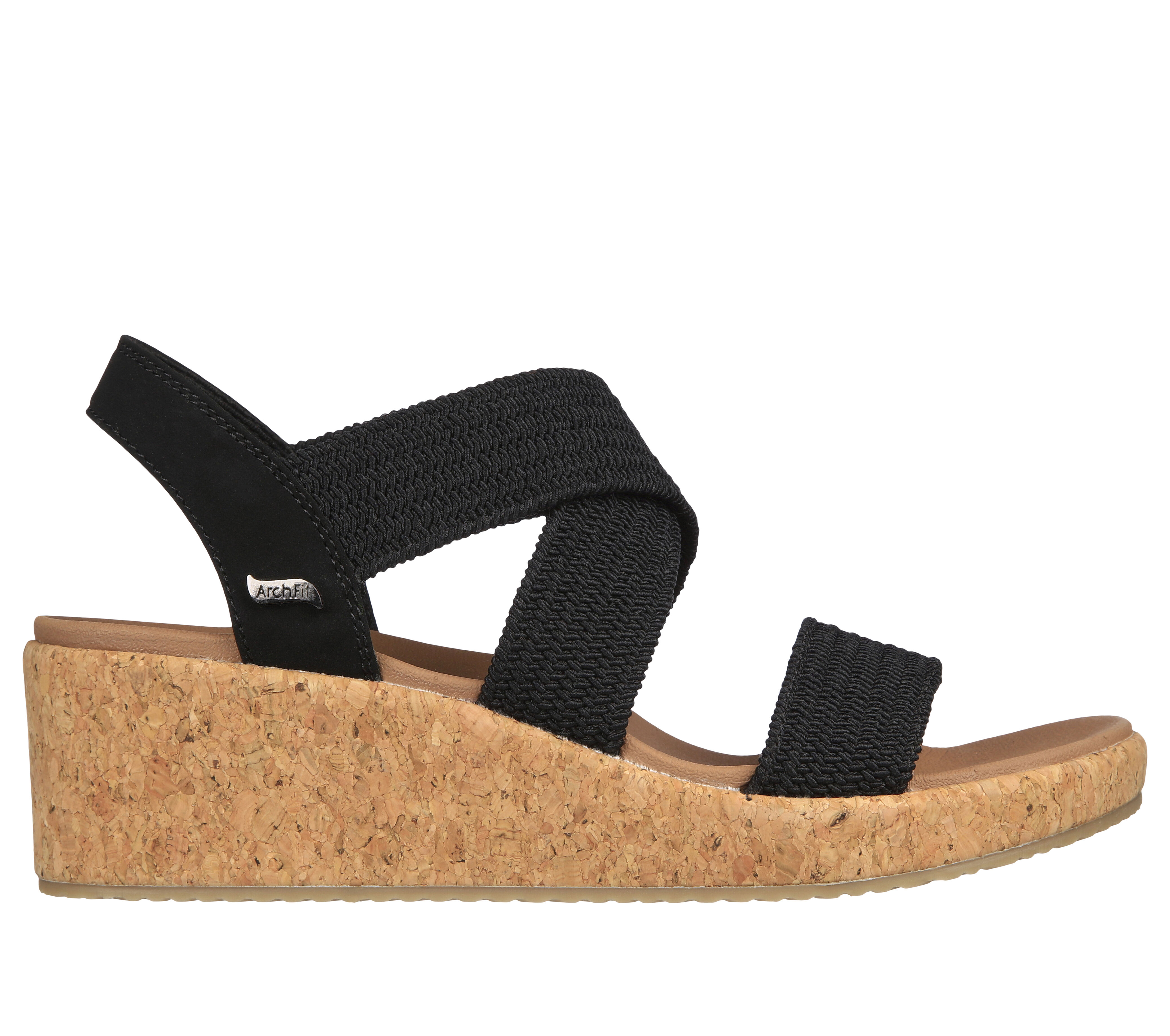 Skechers beverlee sale wedge sandal