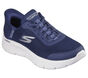 Skechers Slip-ins: GO WALK Flex - Grand Entry, NAVY / WHITE, large image number 5