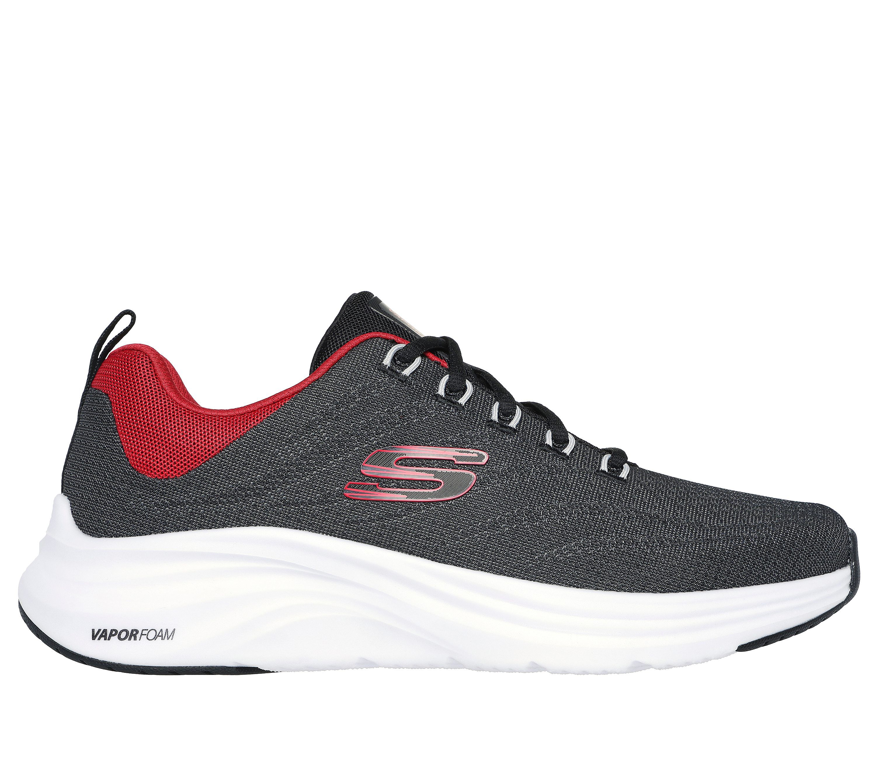 Skechers red sale tennis shoes