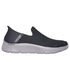 Skechers Slip-ins: GO WALK Flex - No Hands, DARK GRAY, swatch