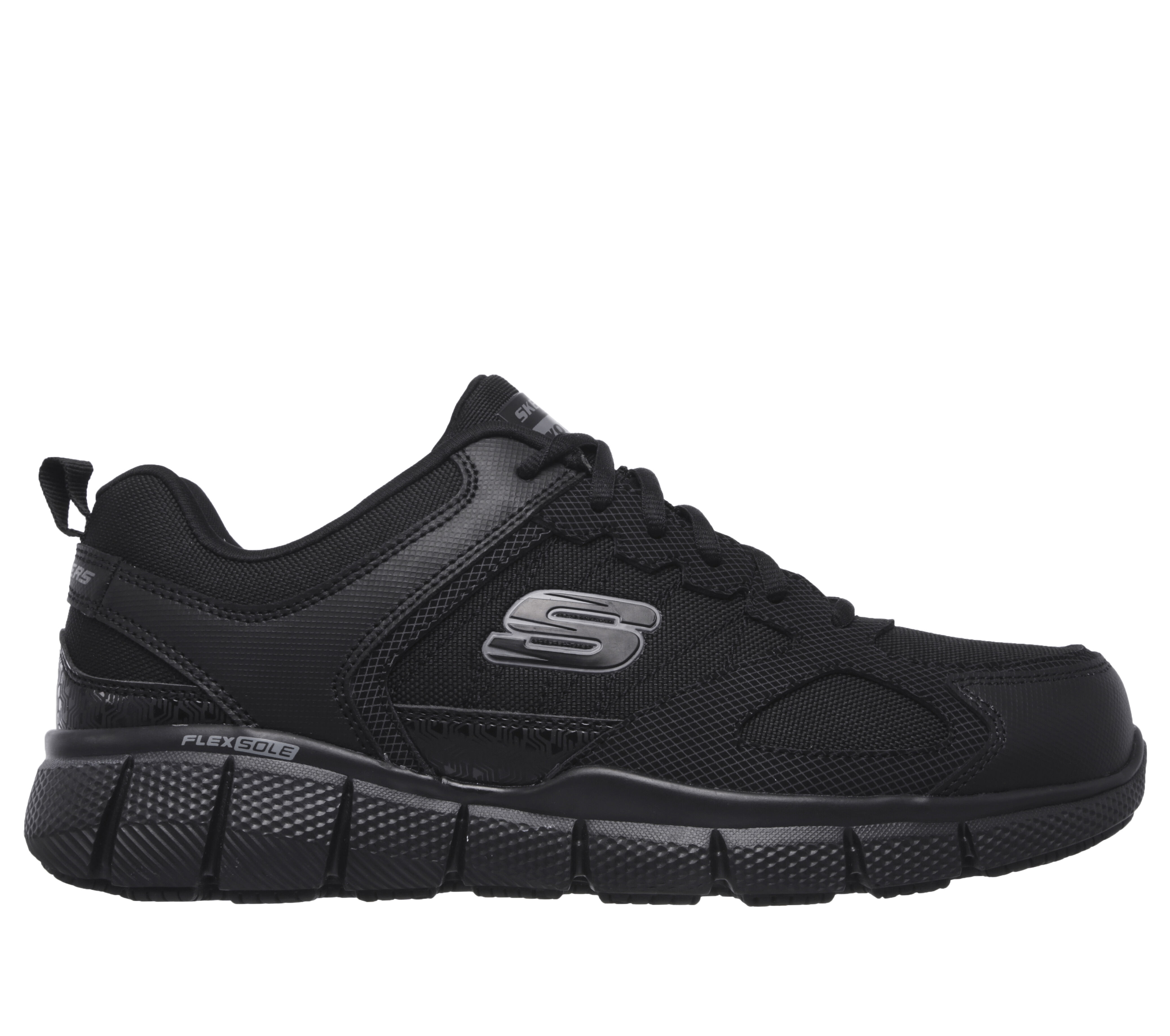 Skechers steel sale toe trainers