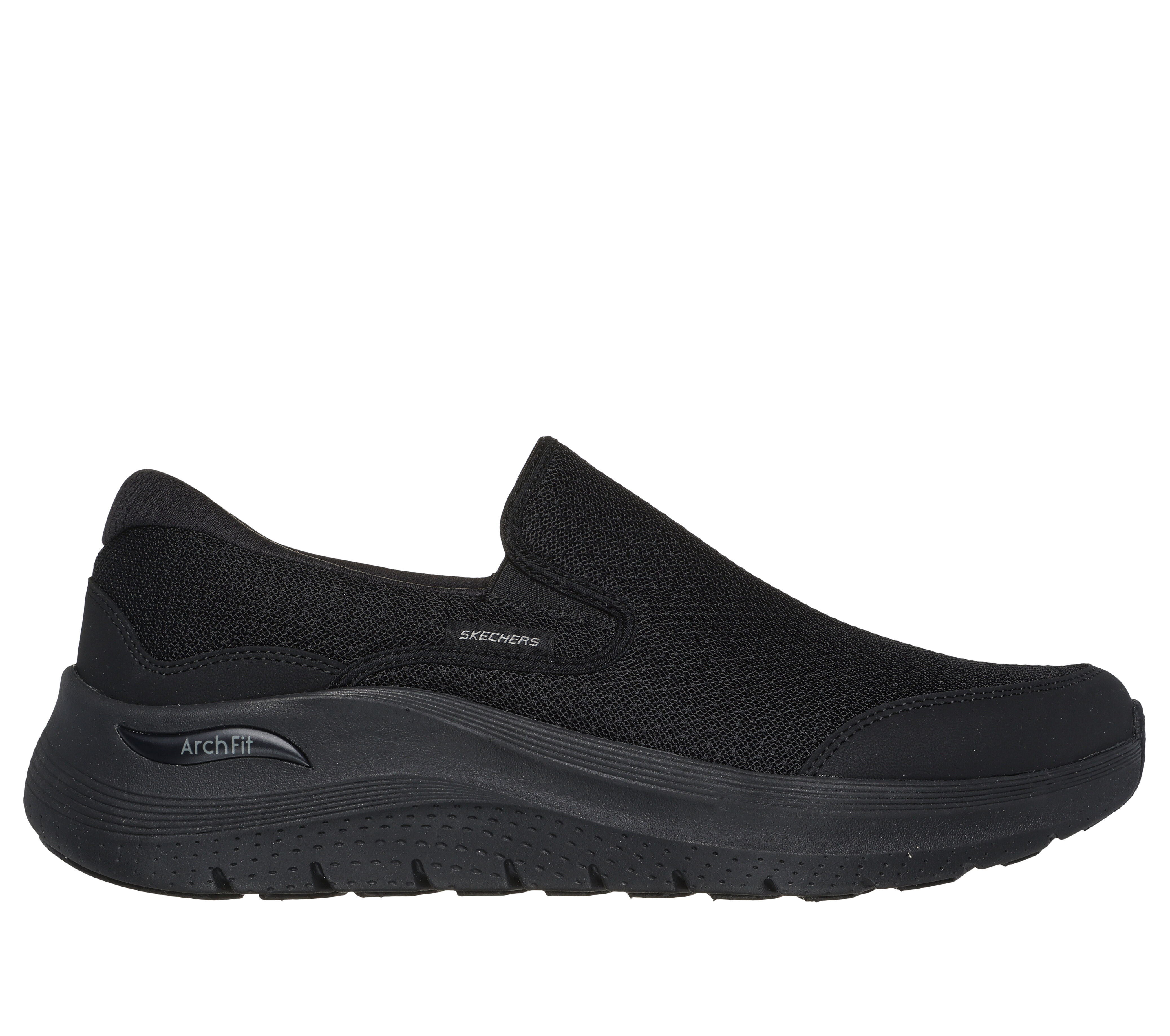 Slip ons with arch clearance support