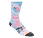 Tie-Dye Crew Socks - 1 Pack, PINK, large image number 0