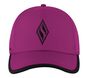 Skechweave Diamond Colorblock Hat, PURPLE / NEON PINK, large image number 2