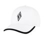 Skechweave Diamond Colorblock Hat, WHITE, large image number 0