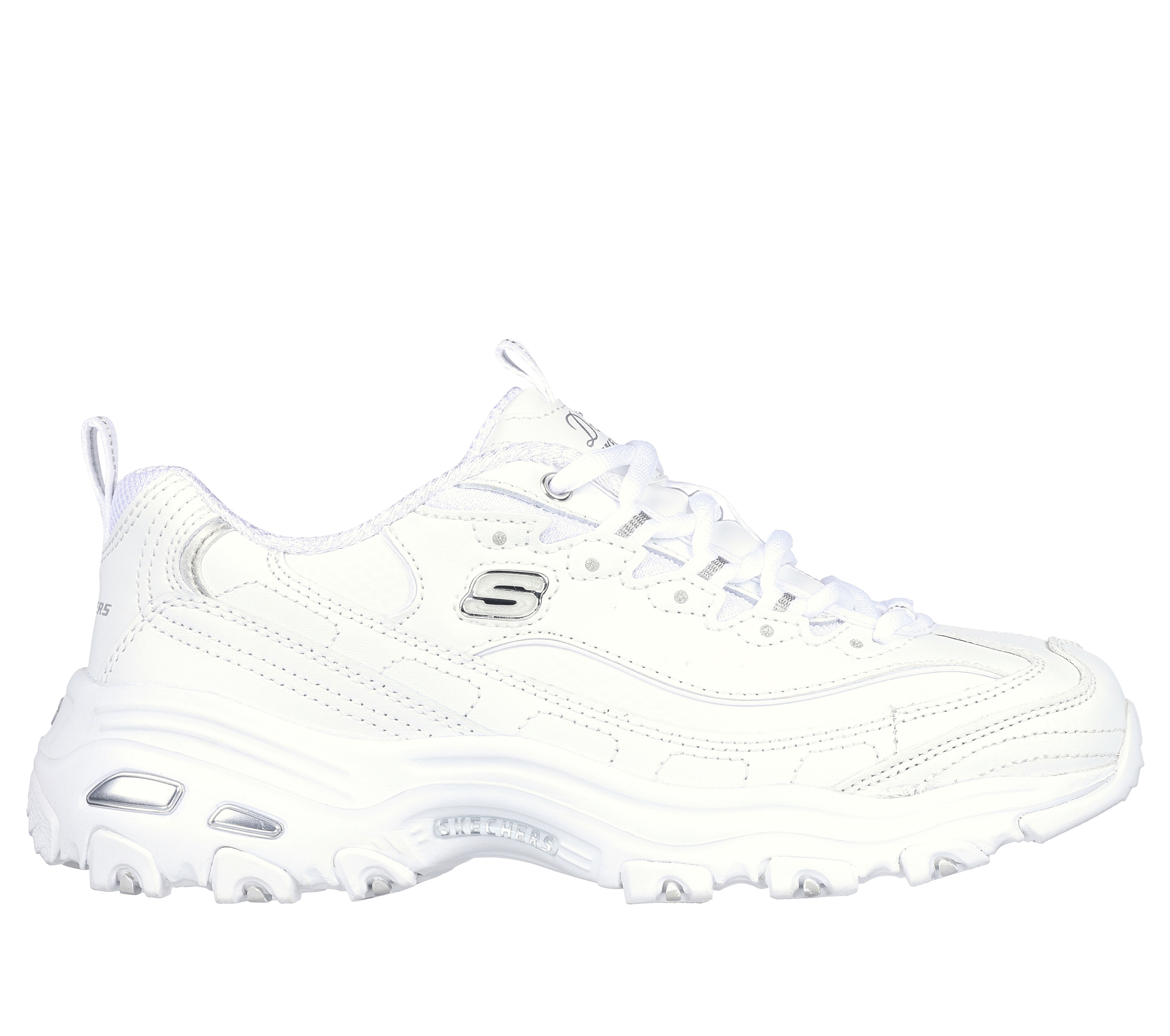 Skechers d lites clearance 2 womens white