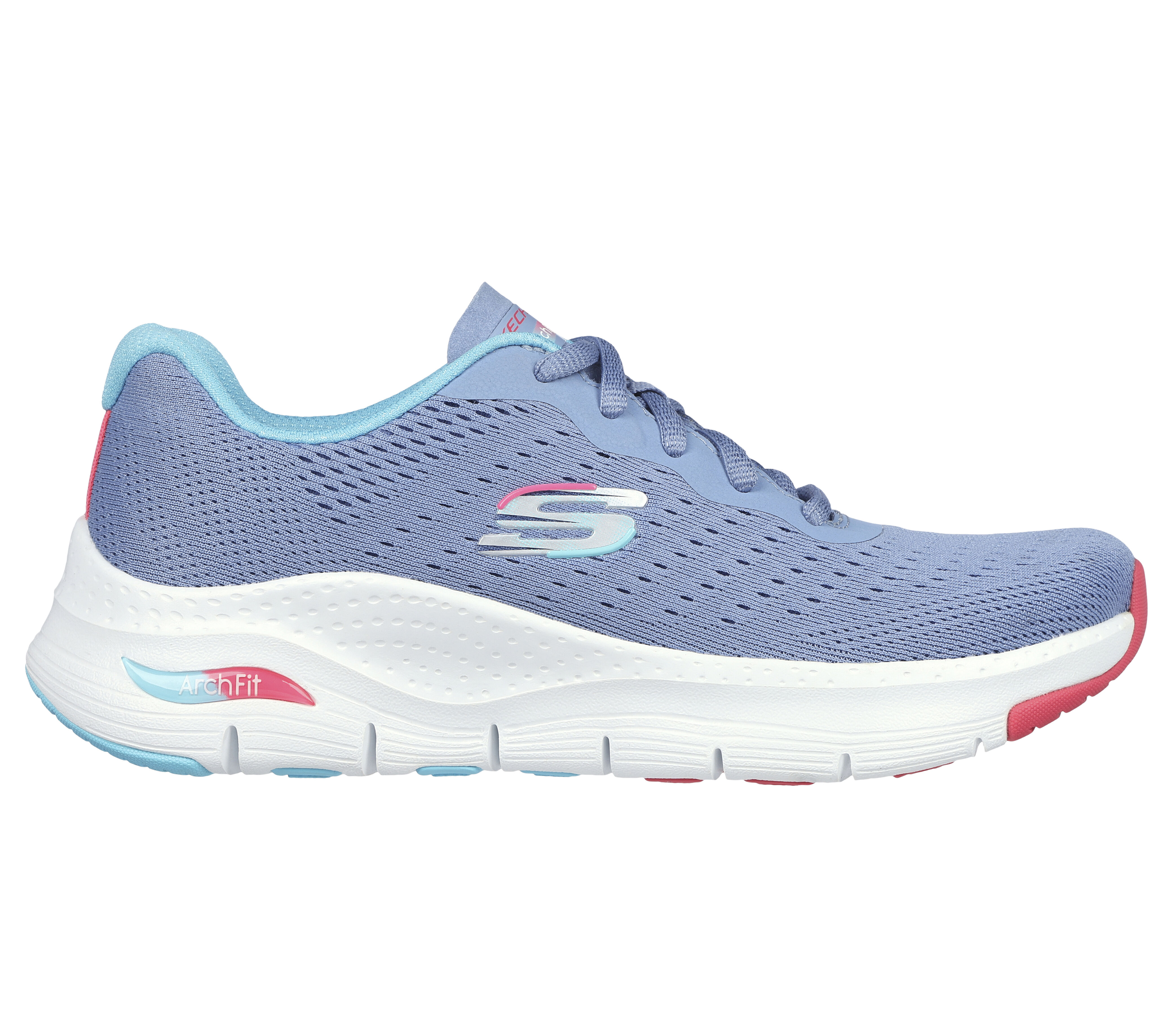 Skechers multi deals colored running shoes