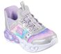 Skechers Slip-ins: Infinite Heart Lights, SILVER / MULTI, large image number 4