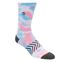 Tie-Dye Crew Socks - 1 Pack, PINK, swatch