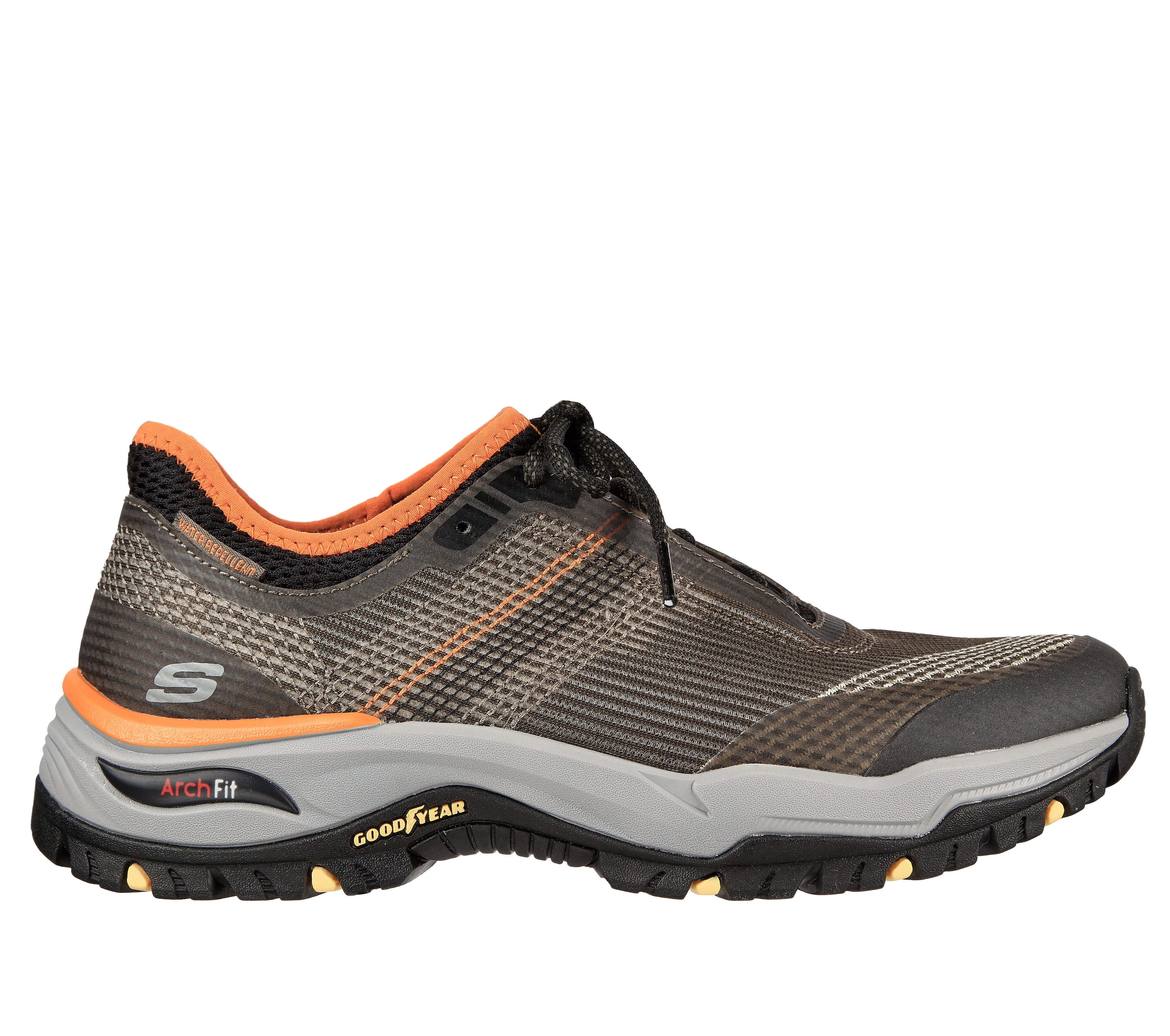 mens walking boots skechers