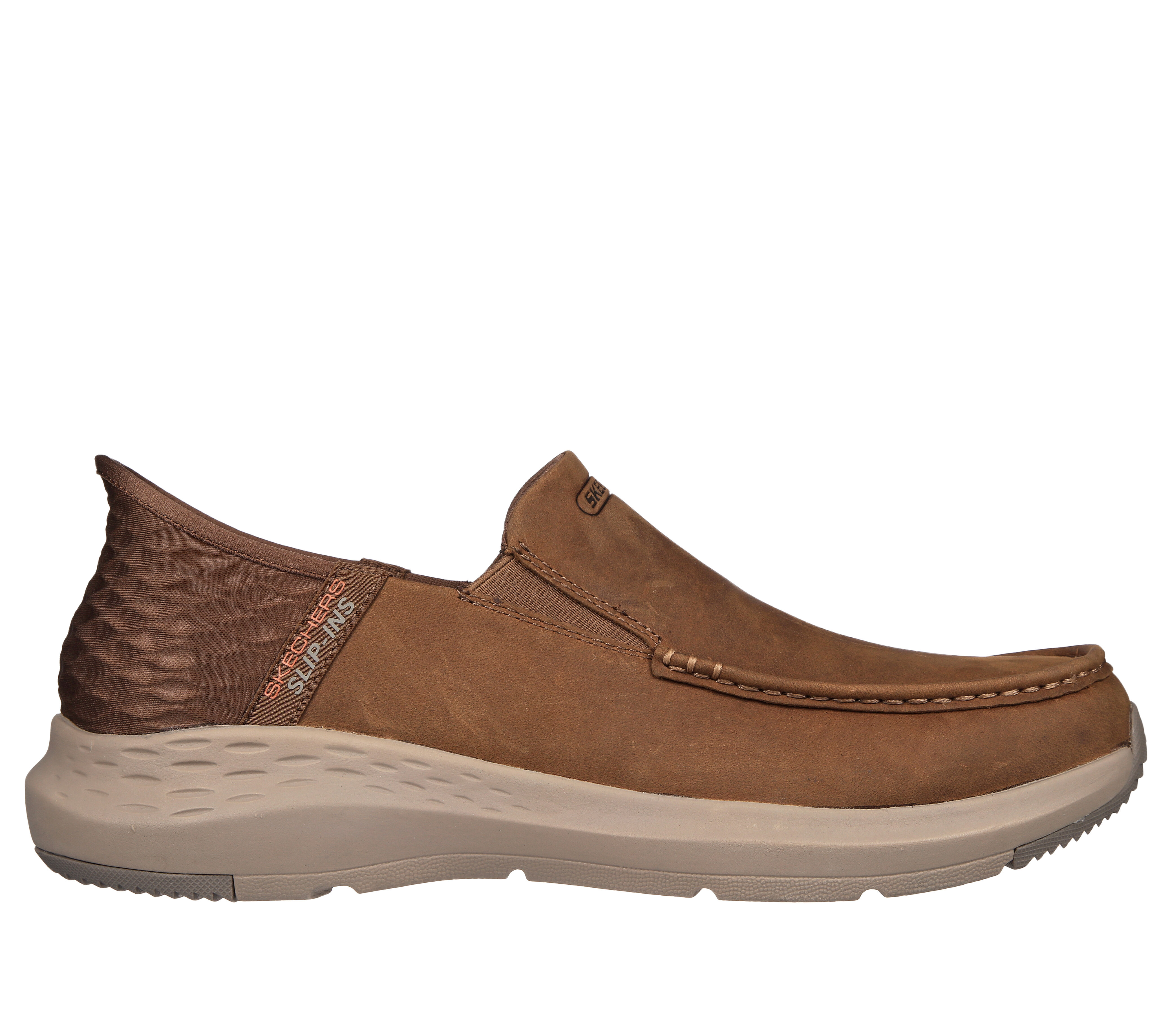 Skechers slip on sale memory foam mens