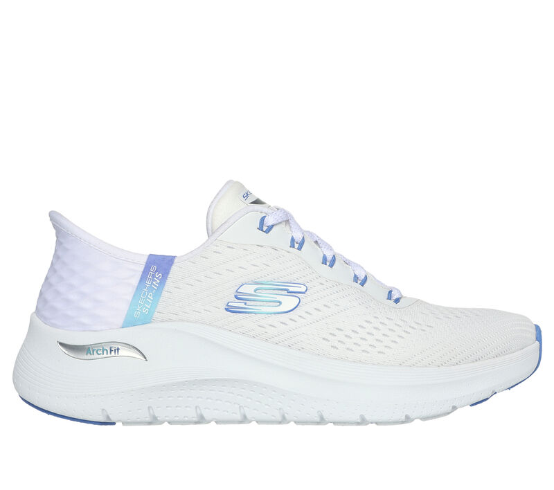Skechers Slip-ins: Arch Fit 2.0 - Easy Chic, WHITE / BLUE, largeimage number 0