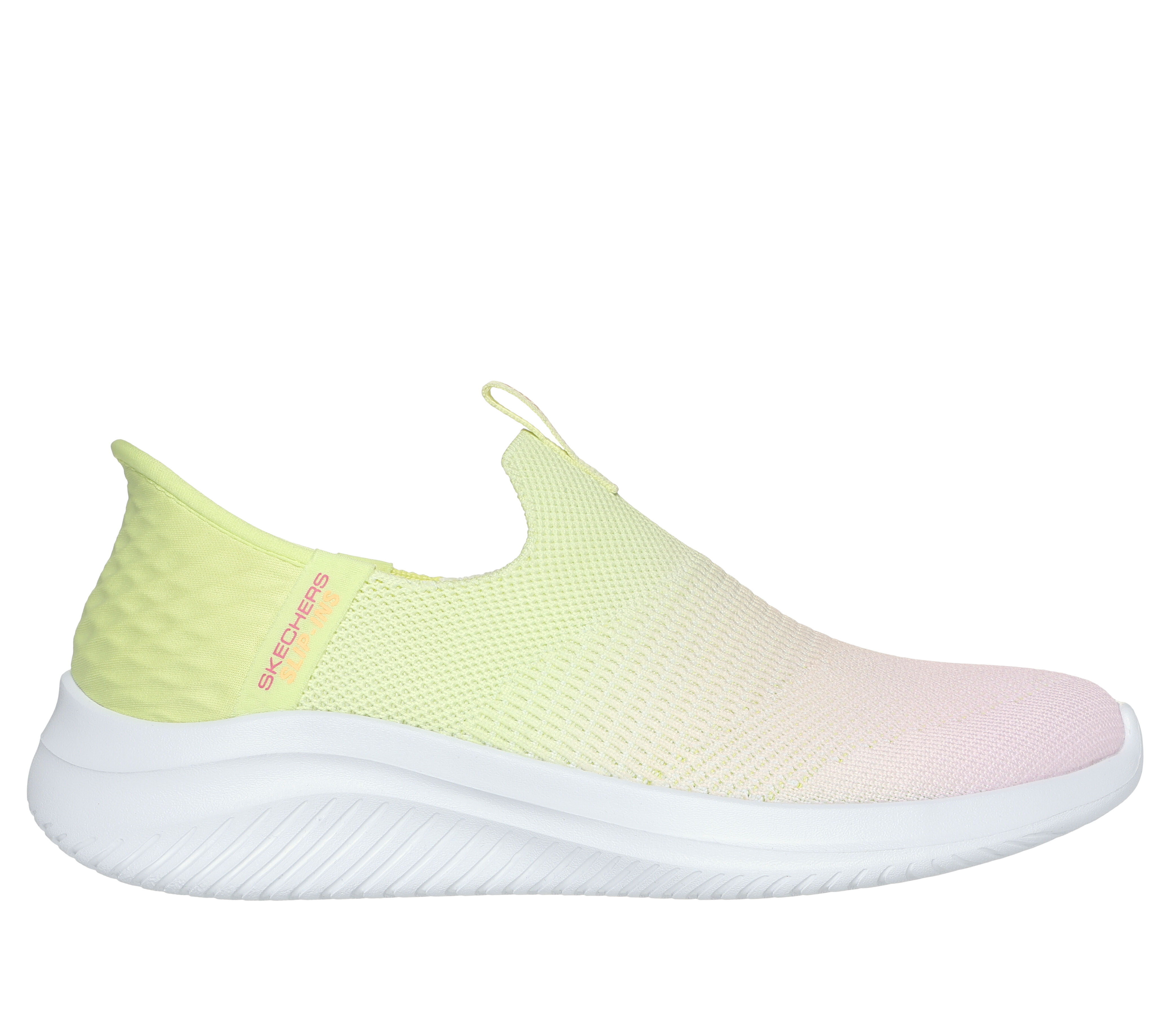 Skechers pink sale slip on