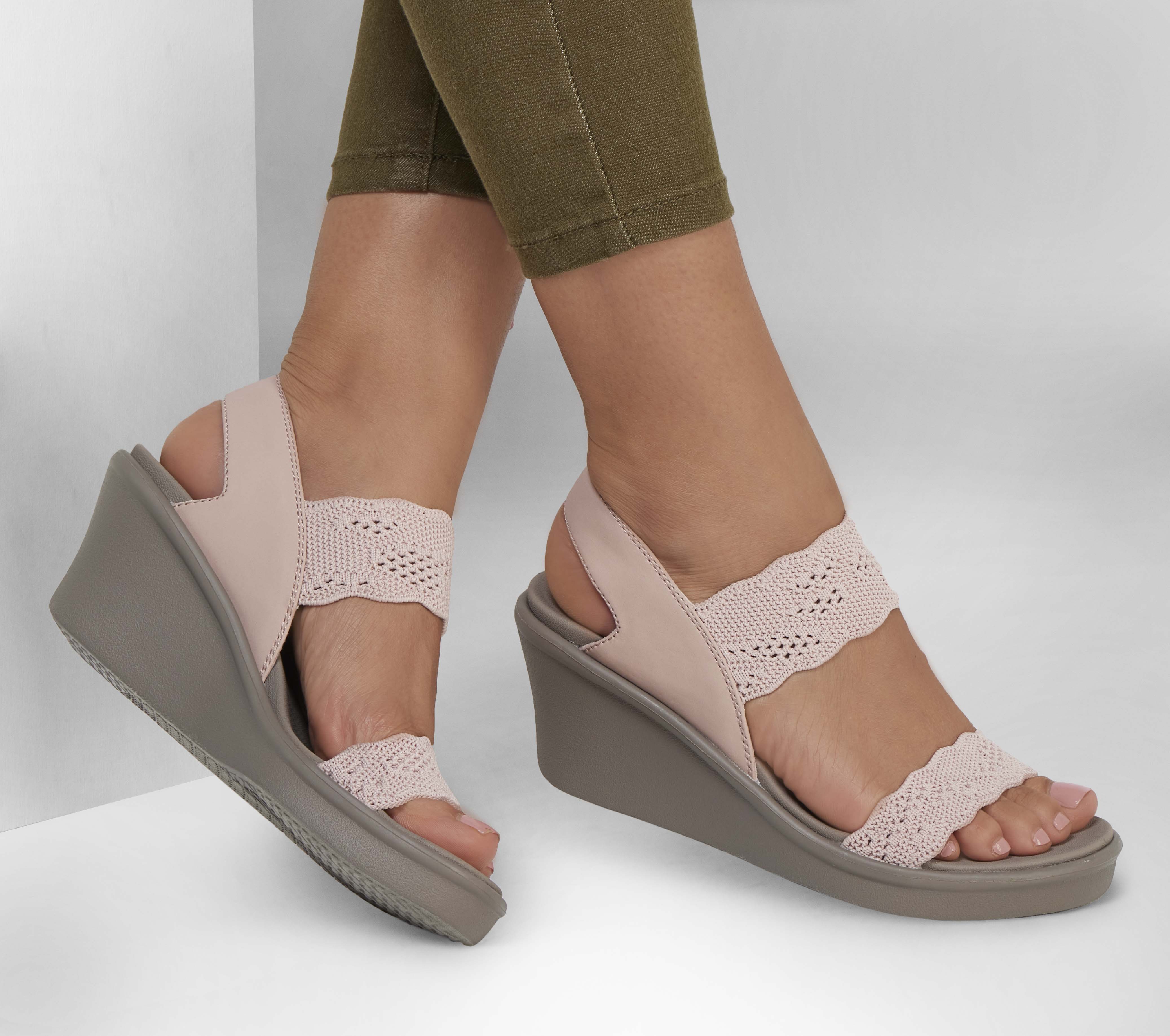 Skechers engineered knit deals slingback sandals