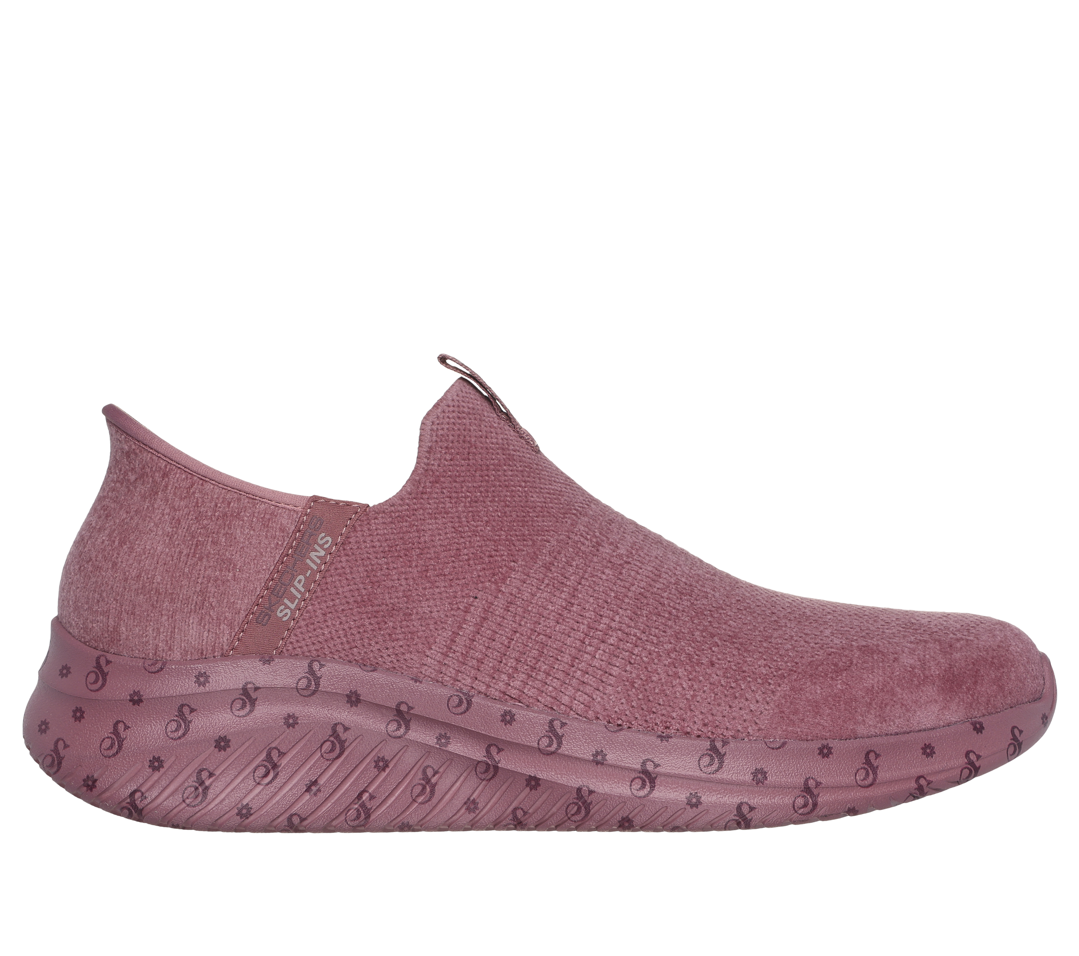 Skechers Men's Slip-ins: Snoop Flex - Velvet Sneaker in Rose, Size 9 | Textile/Synthetic