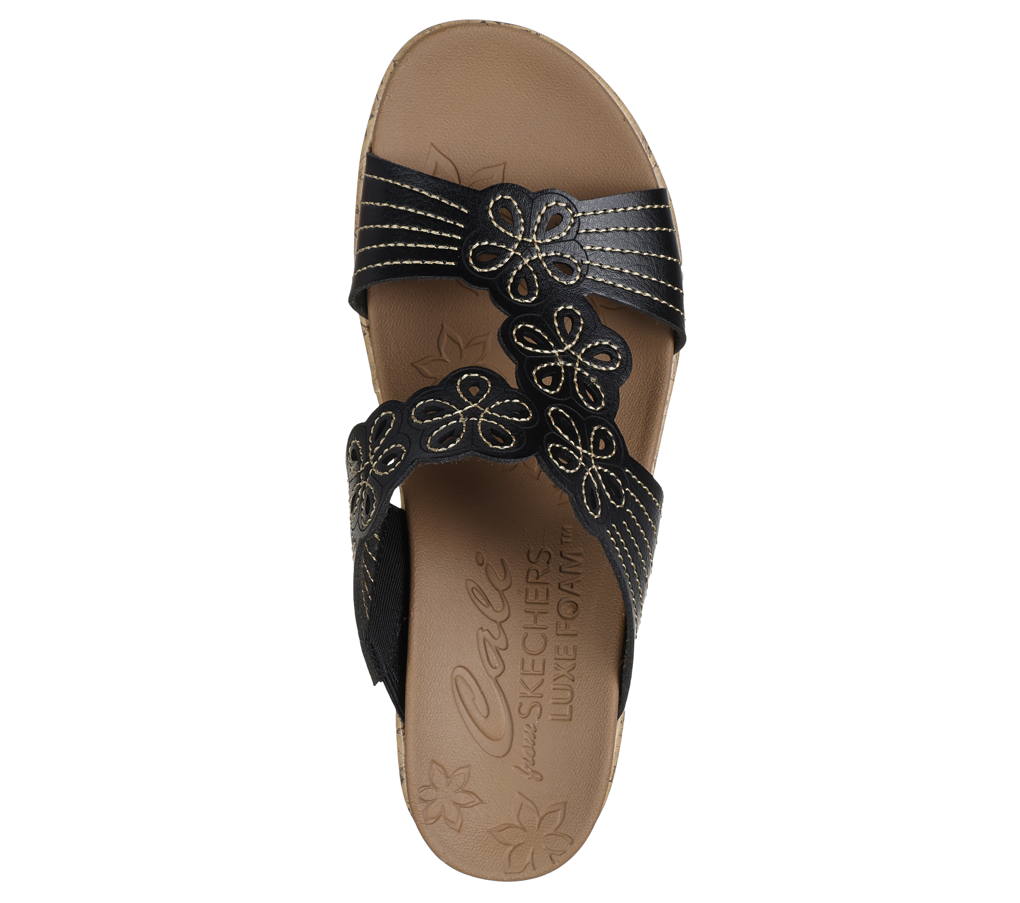 Skechers luxe clearance foam sandals uk