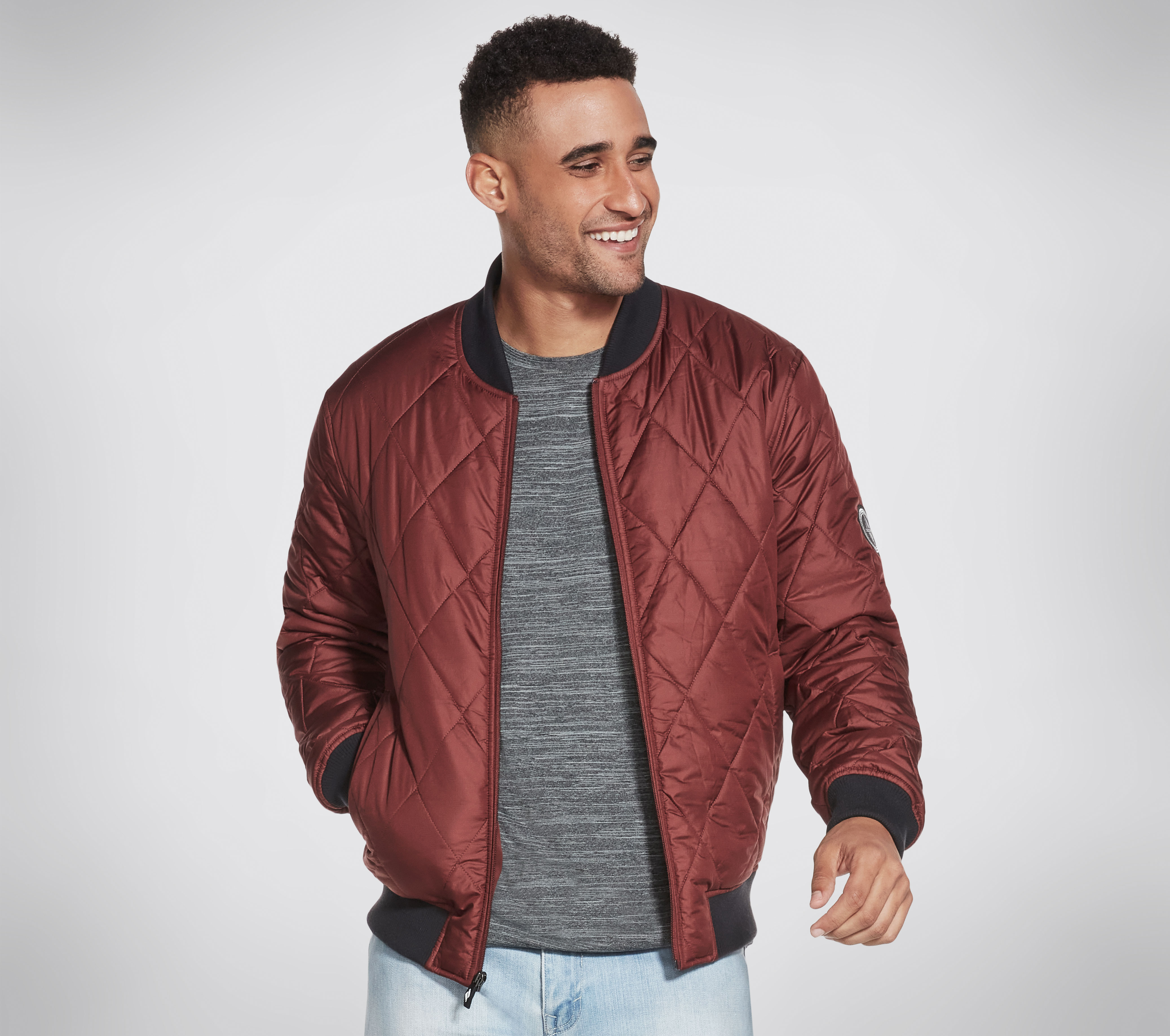 Skechers jacket mens clearance 2017