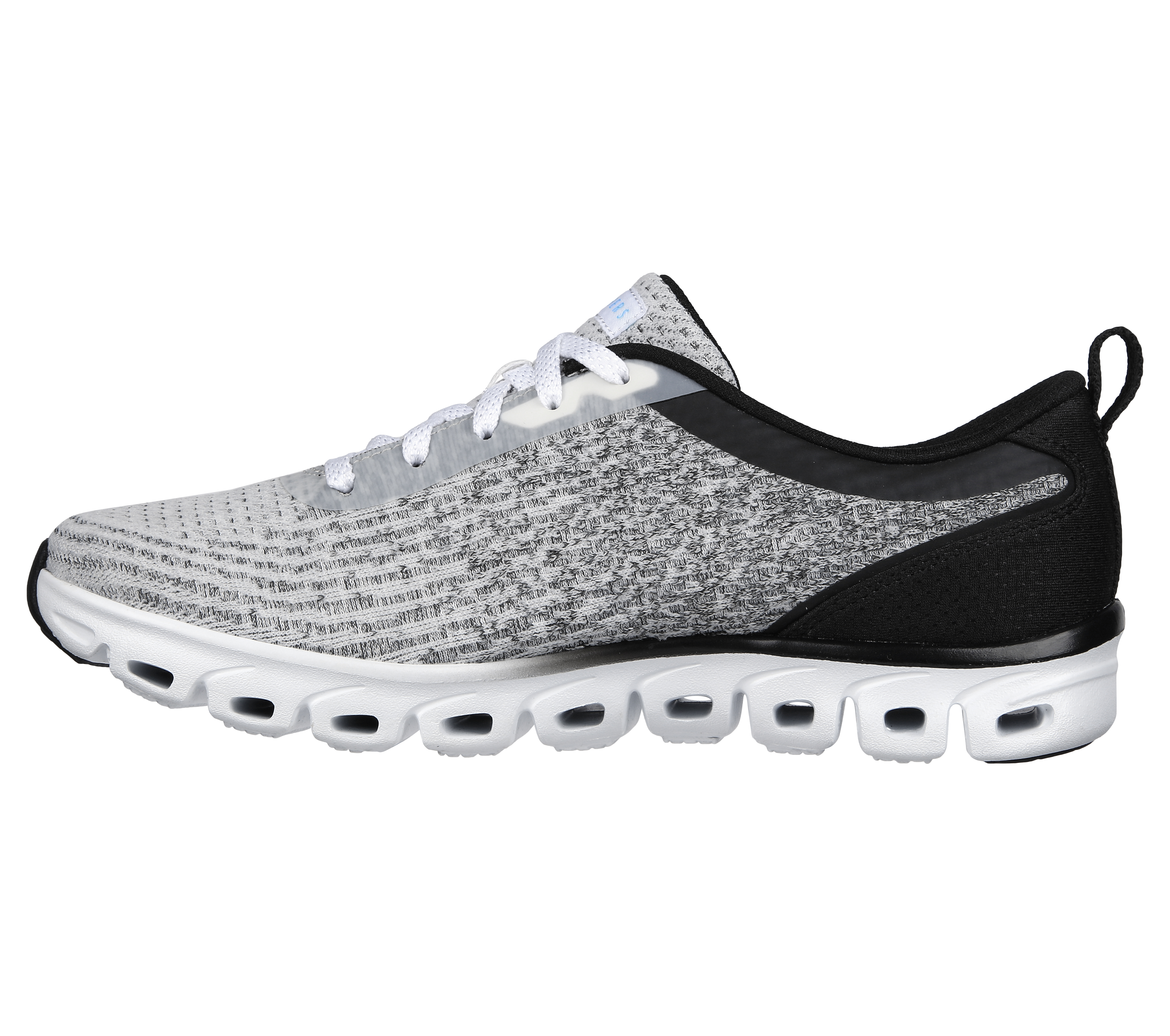 skechers glide step black