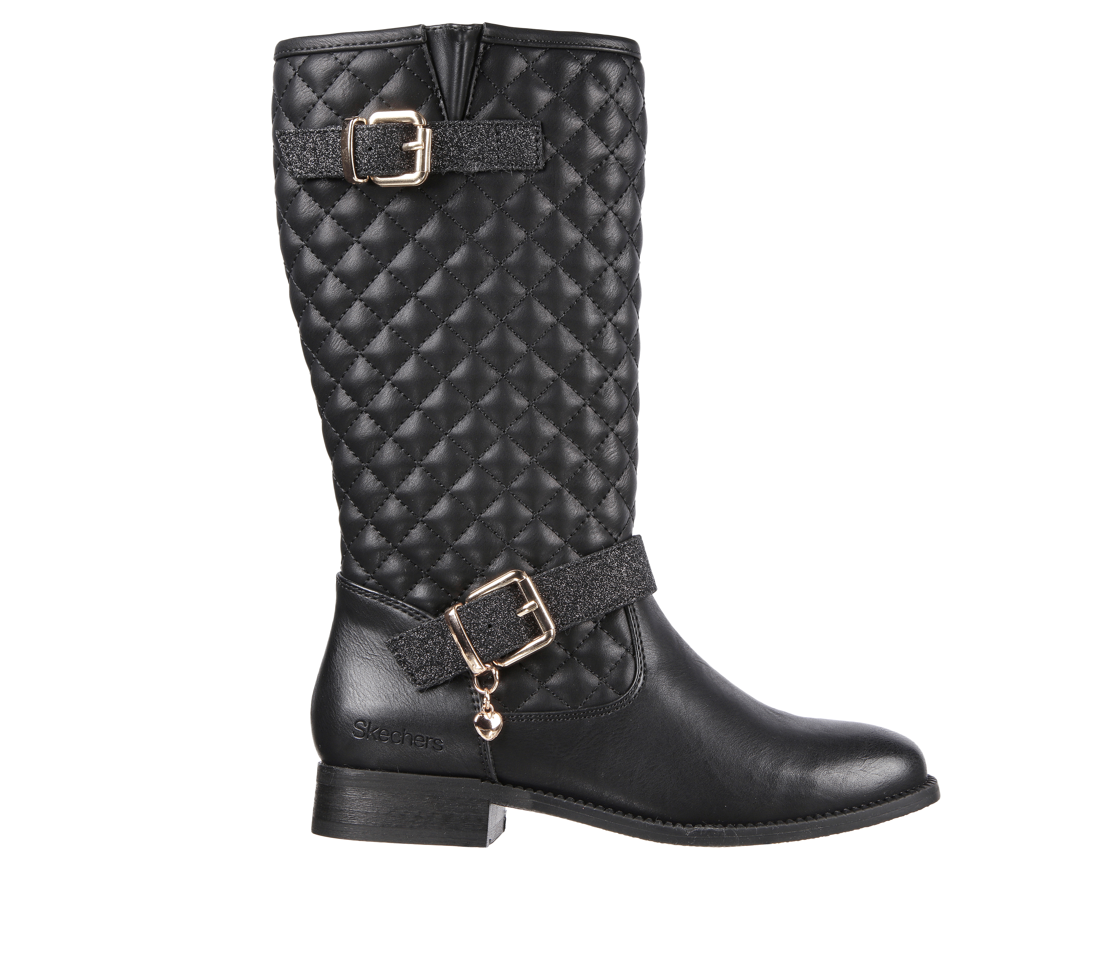 Skechers knee high 2025 black boots