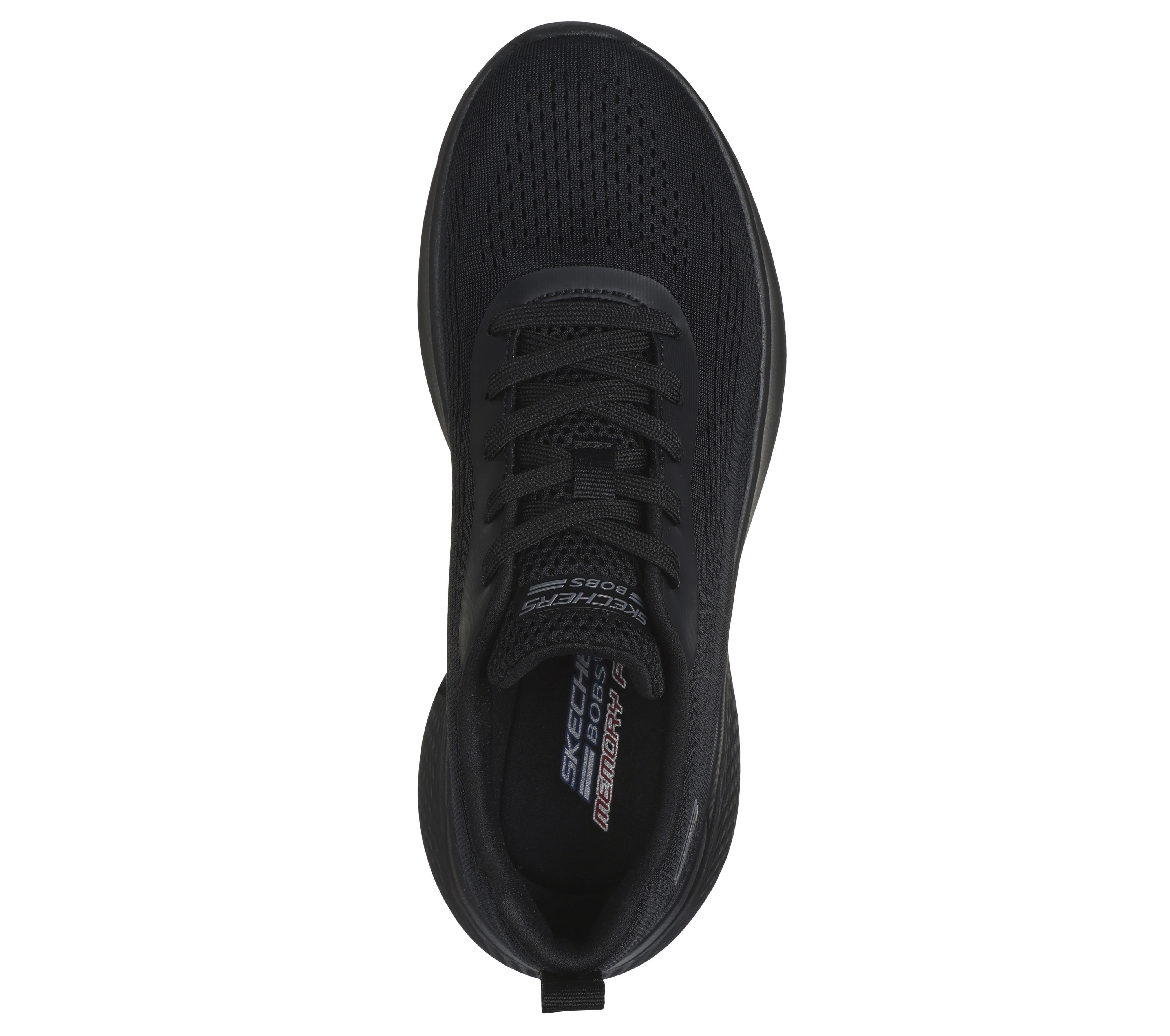 Skechers bobs memory hot sale foam black