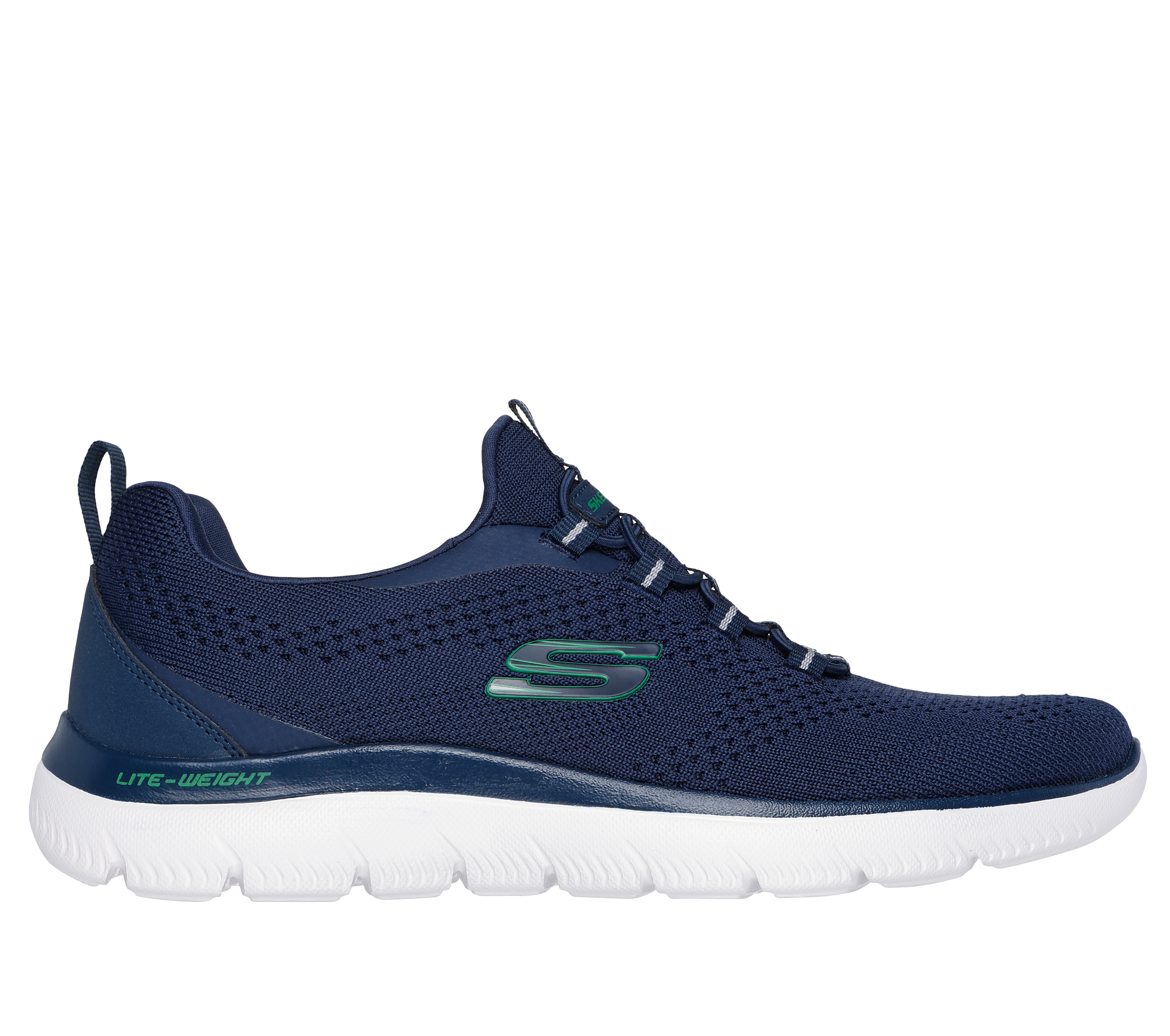 Skechers Men's Summits - Tallo Sneaker in Navy Blue, Size 7 | Textile/Synthetic, Vegan, Machine Washable