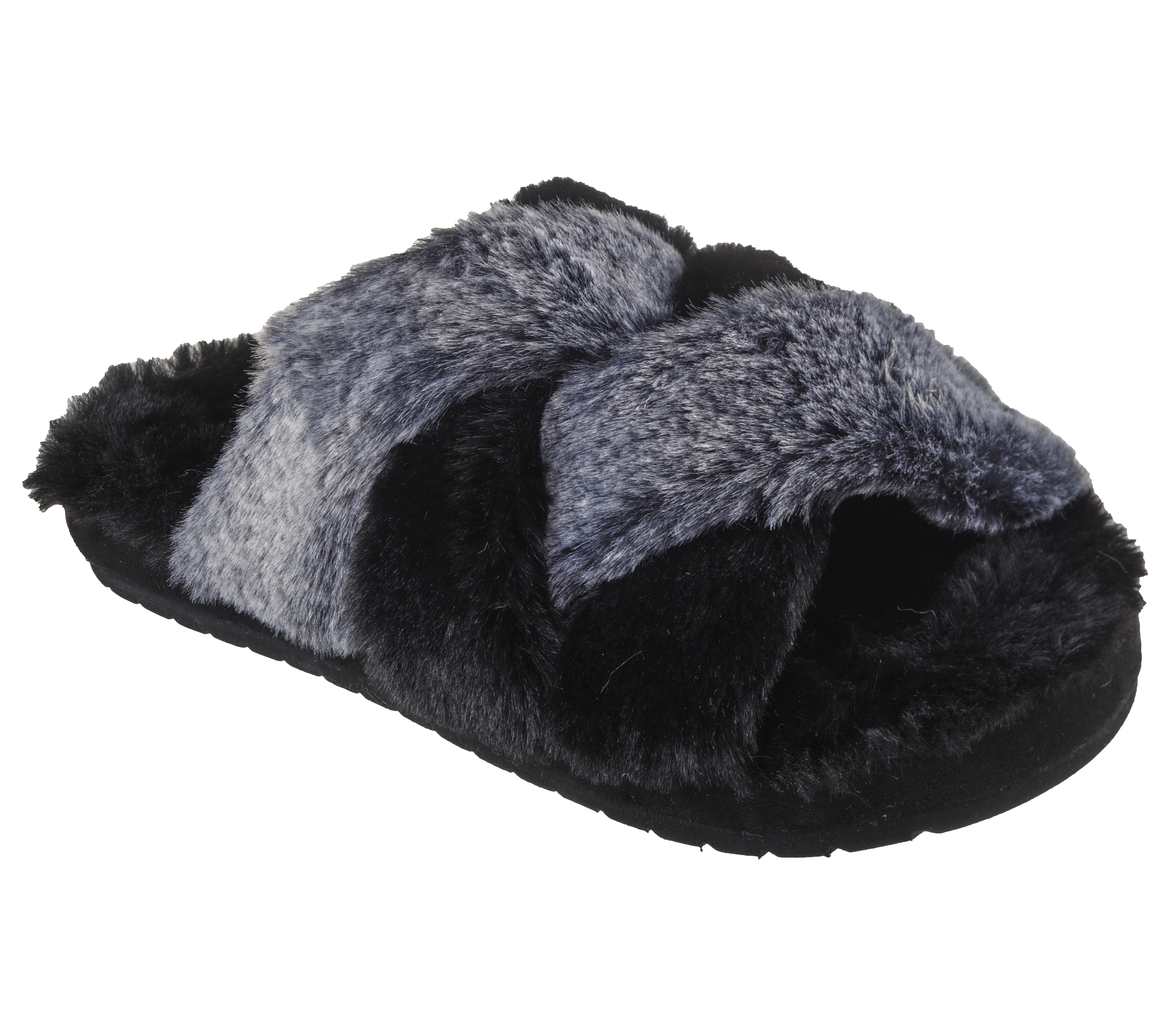 Skechers clearance fuzzy slides