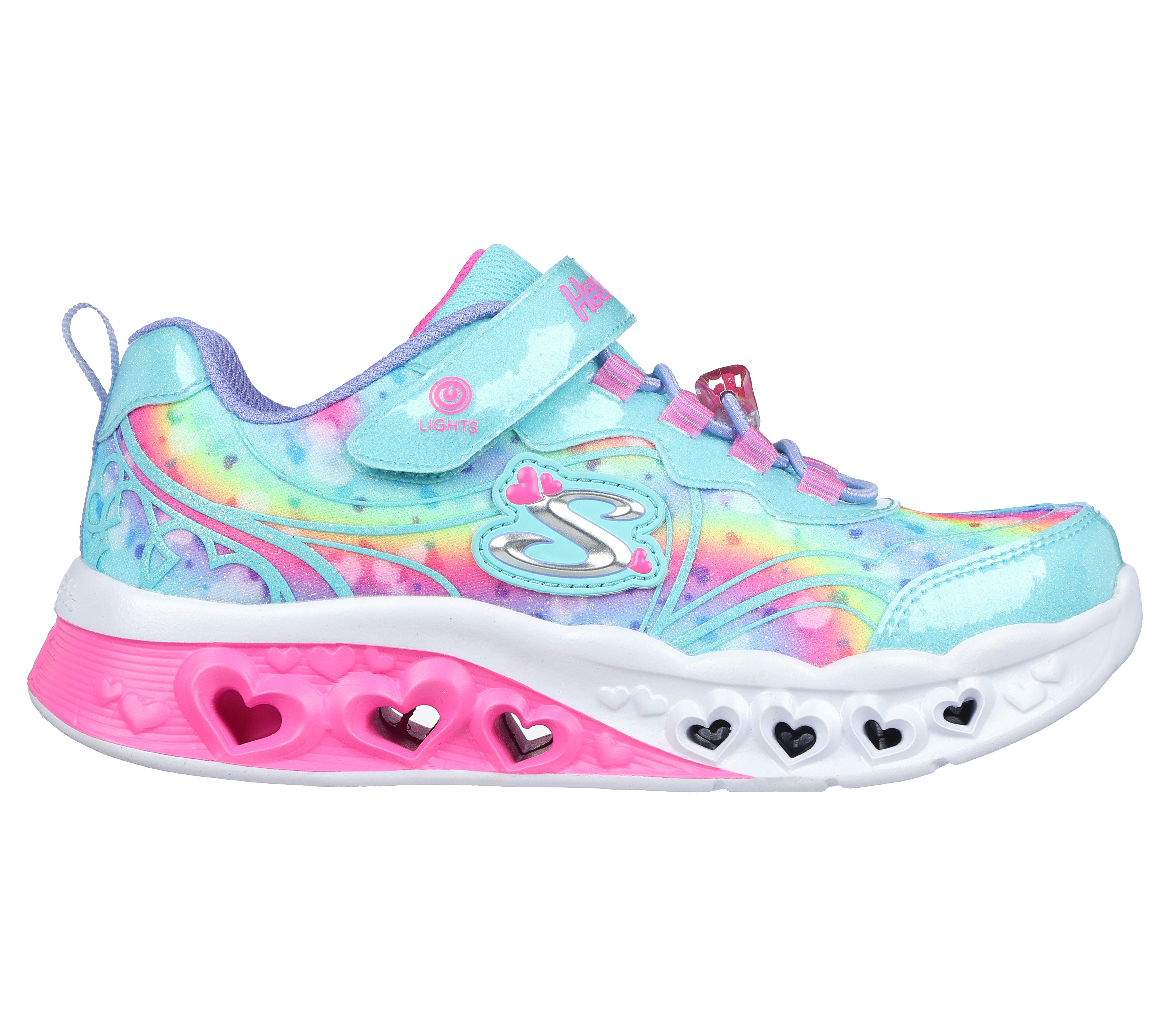 Flutter Heart Lights - Groovy Swirl | SKECHERS UK