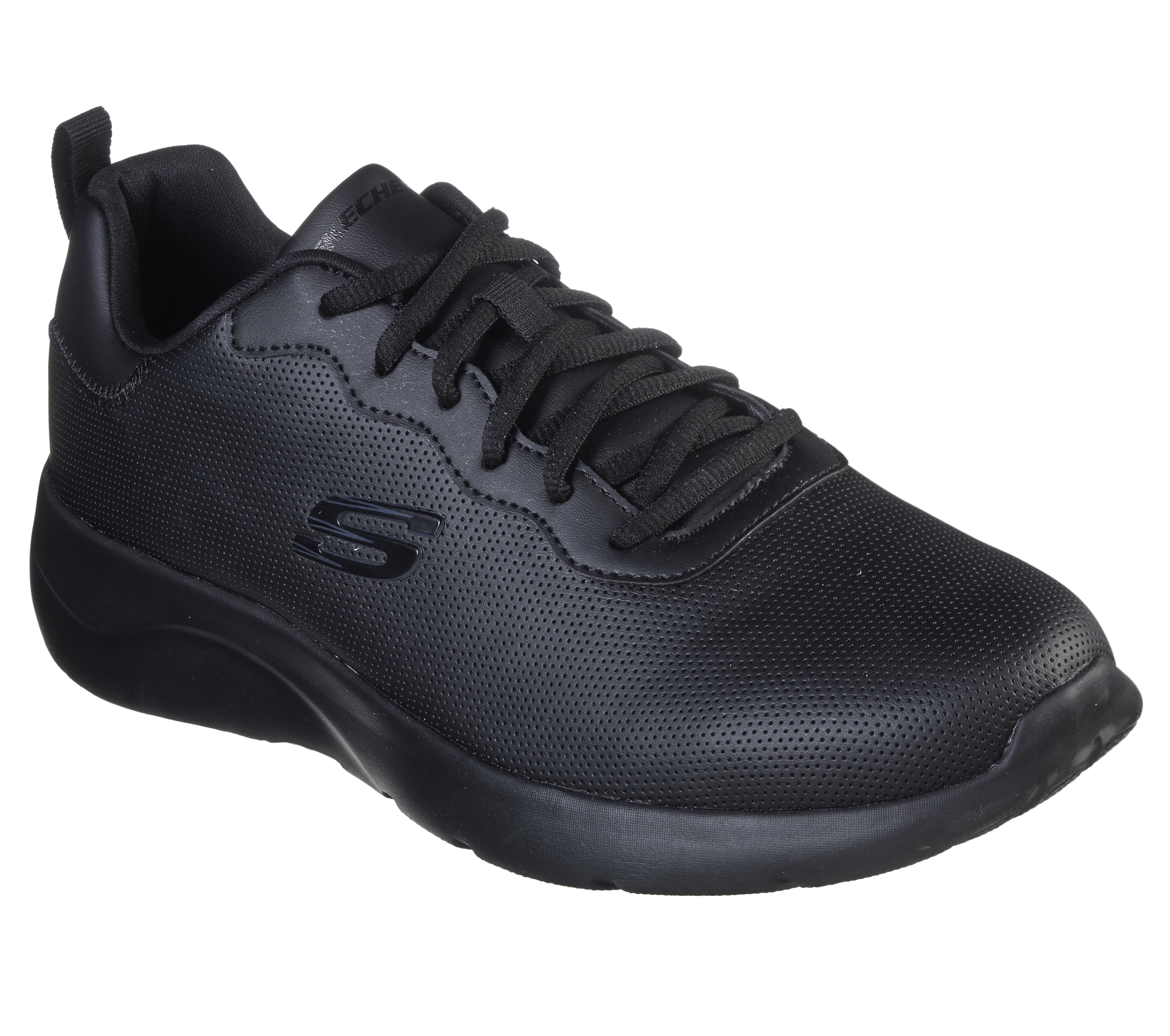 Skechers Men's Dynamight 2.0 - Eazy Vibez Sneaker in Black, Size 7.5 | Synthetic