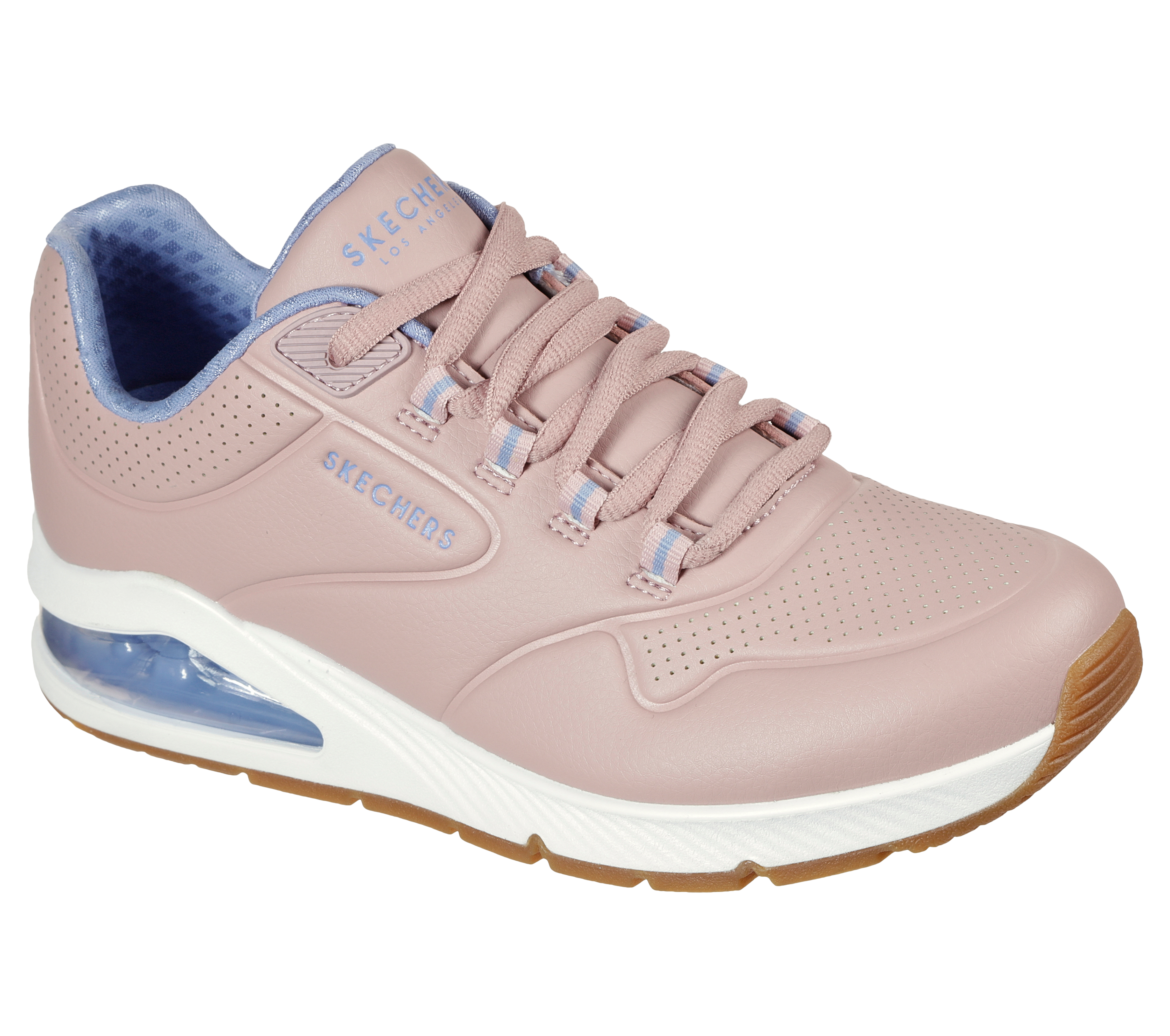 Skechers Women's Uno 2 - 2nd Best Sneaker in Mauve, Size 3 | Textile/Synthetic