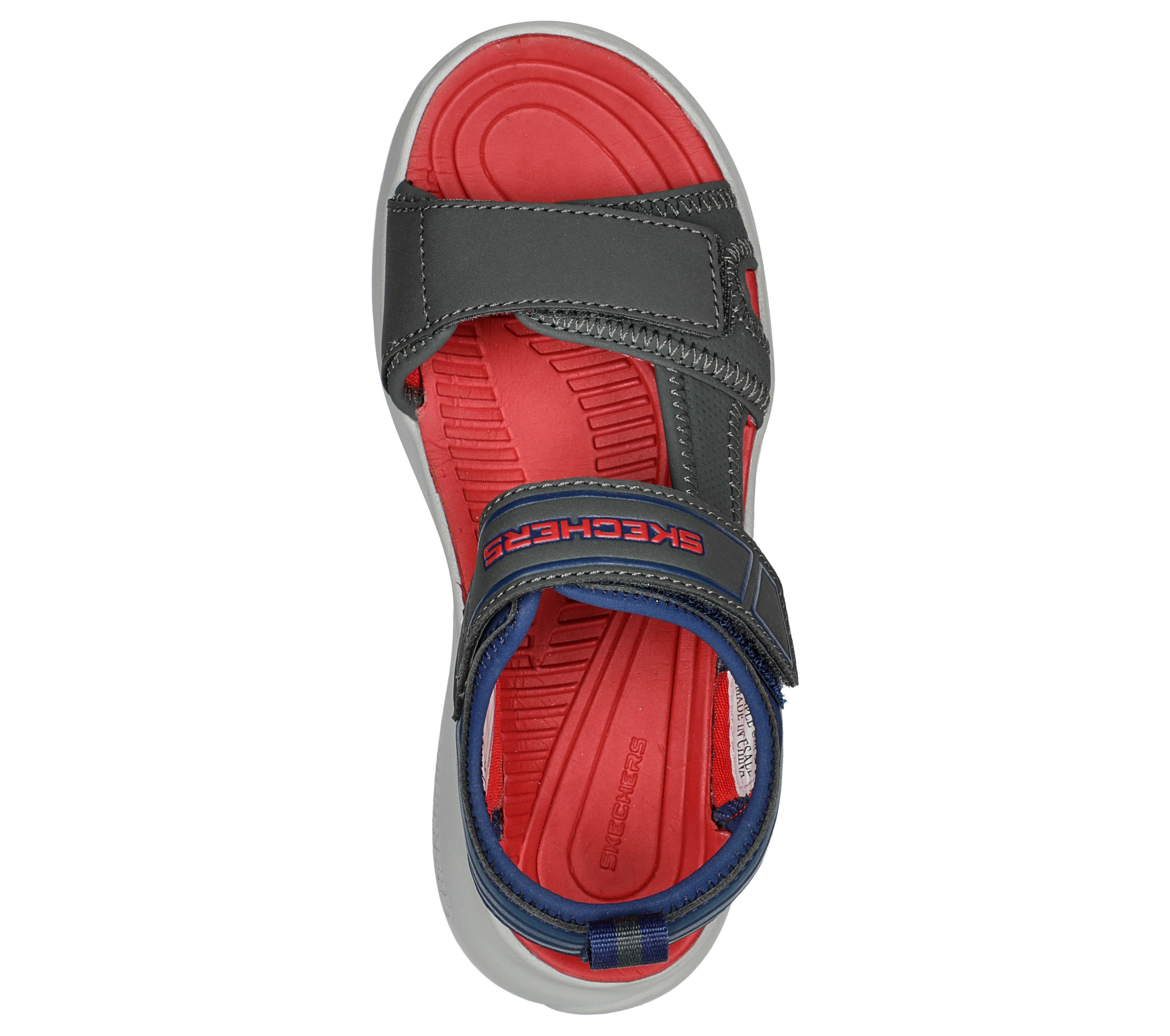 Skechers sandals store mens red