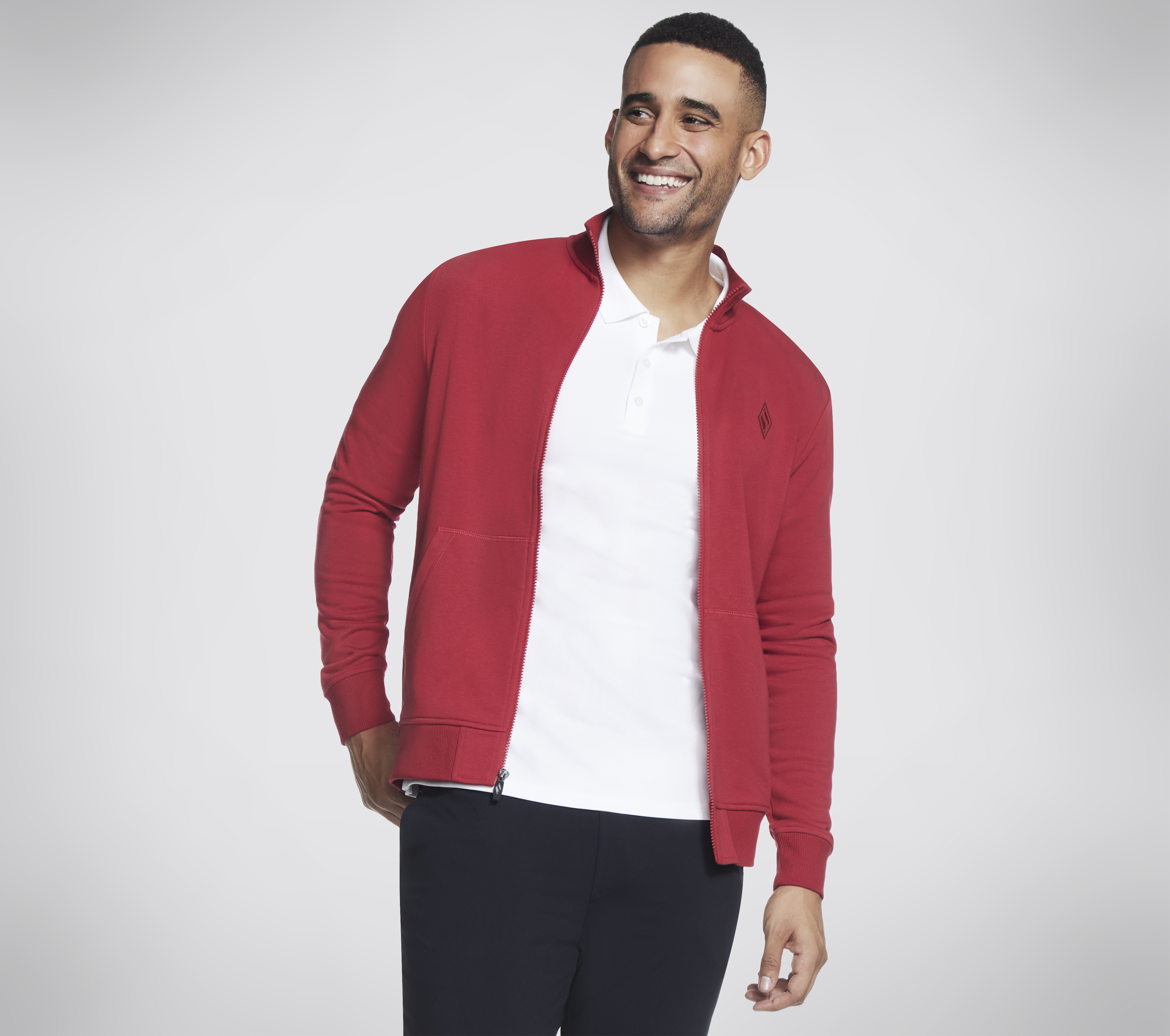 Skechers jacket deals red