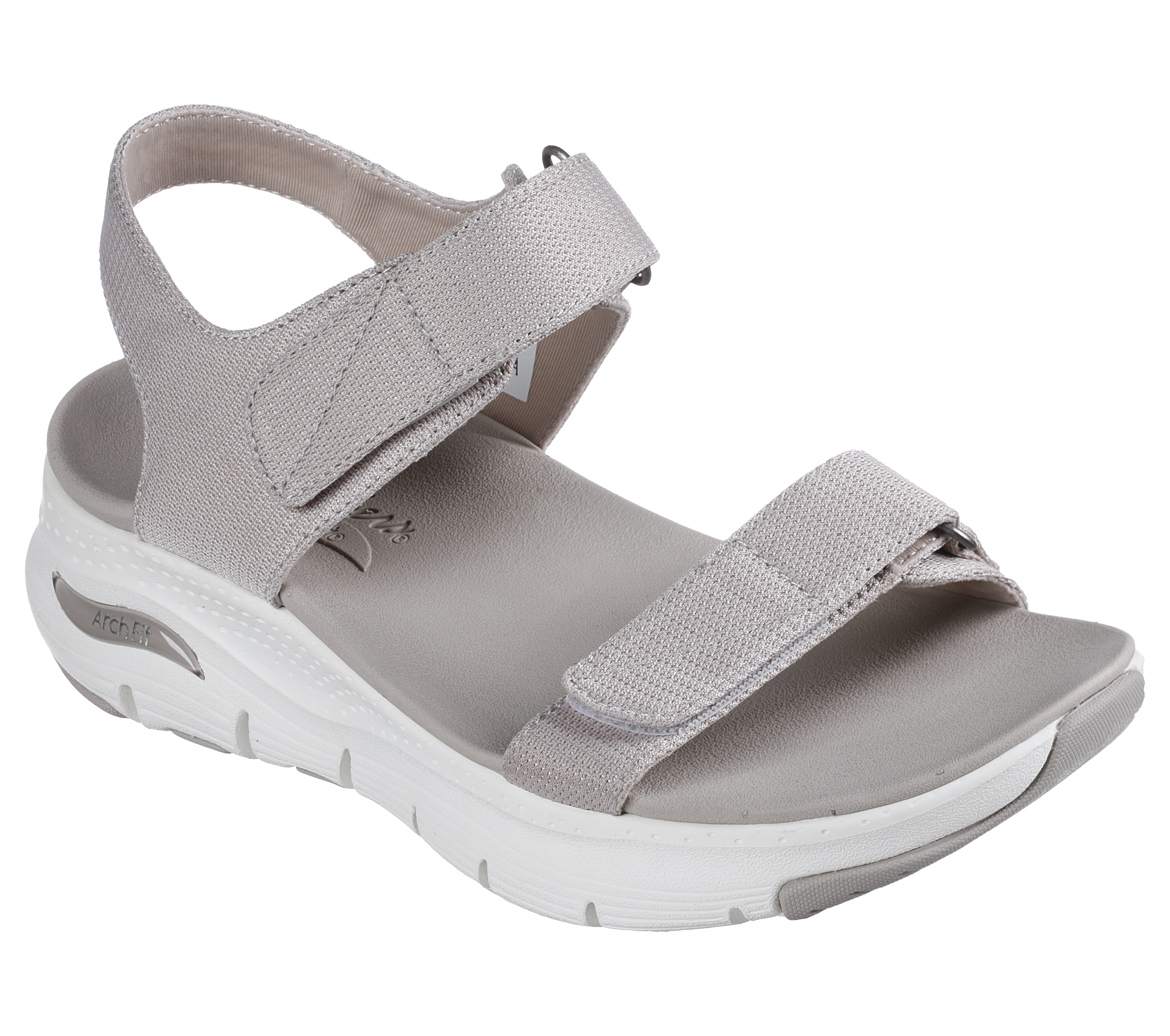 Open toe deals skechers