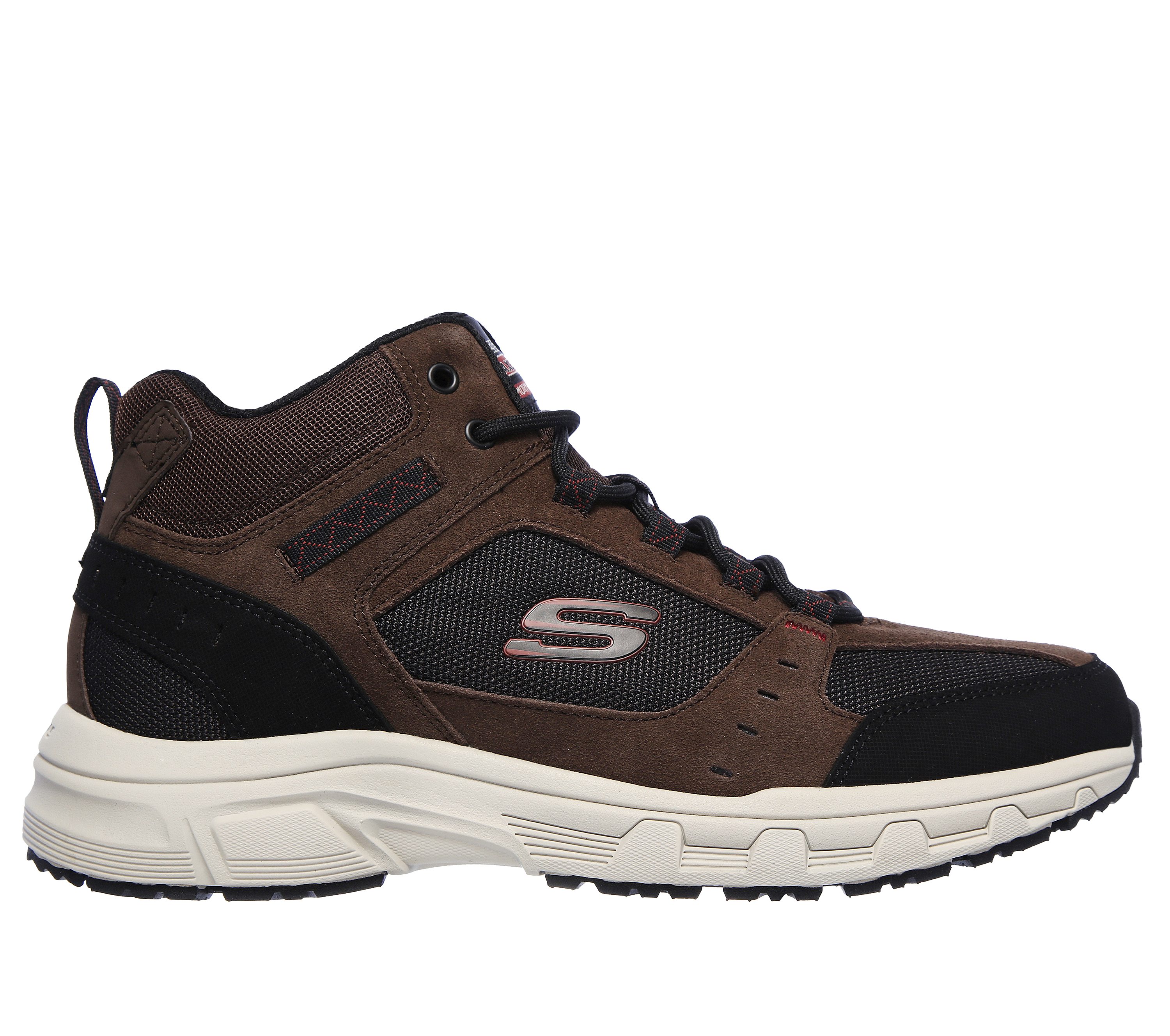 Skechers Men's Relaxed Fit: Oak Canyon - Ironhide Sneaker in Chocolate, Size 8 | Leather/Synthetic/Textile