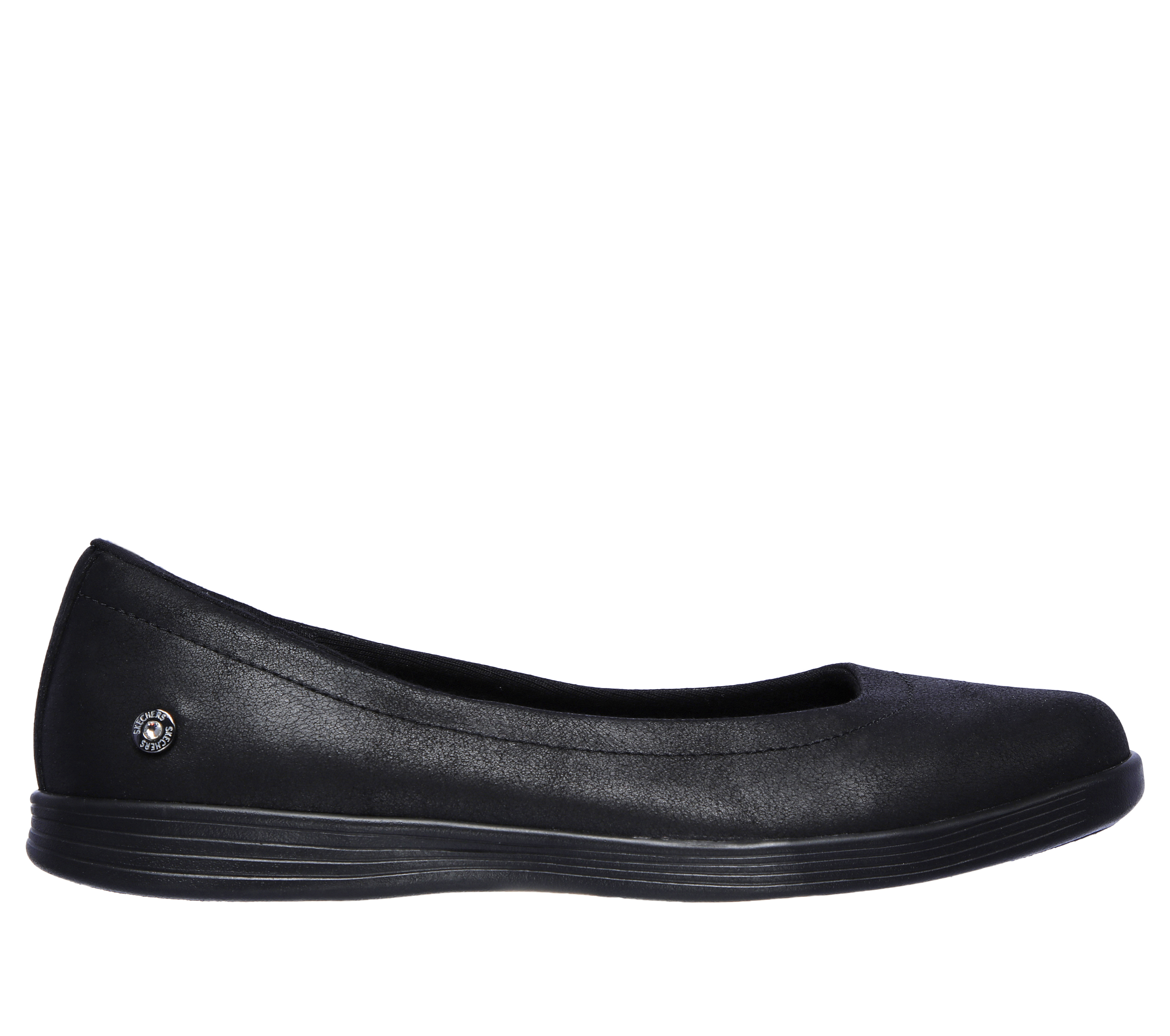 Skechers Women's On the GO Dreamy - Nightout Flats in Black, Size 3.5 | Textile, Vegan