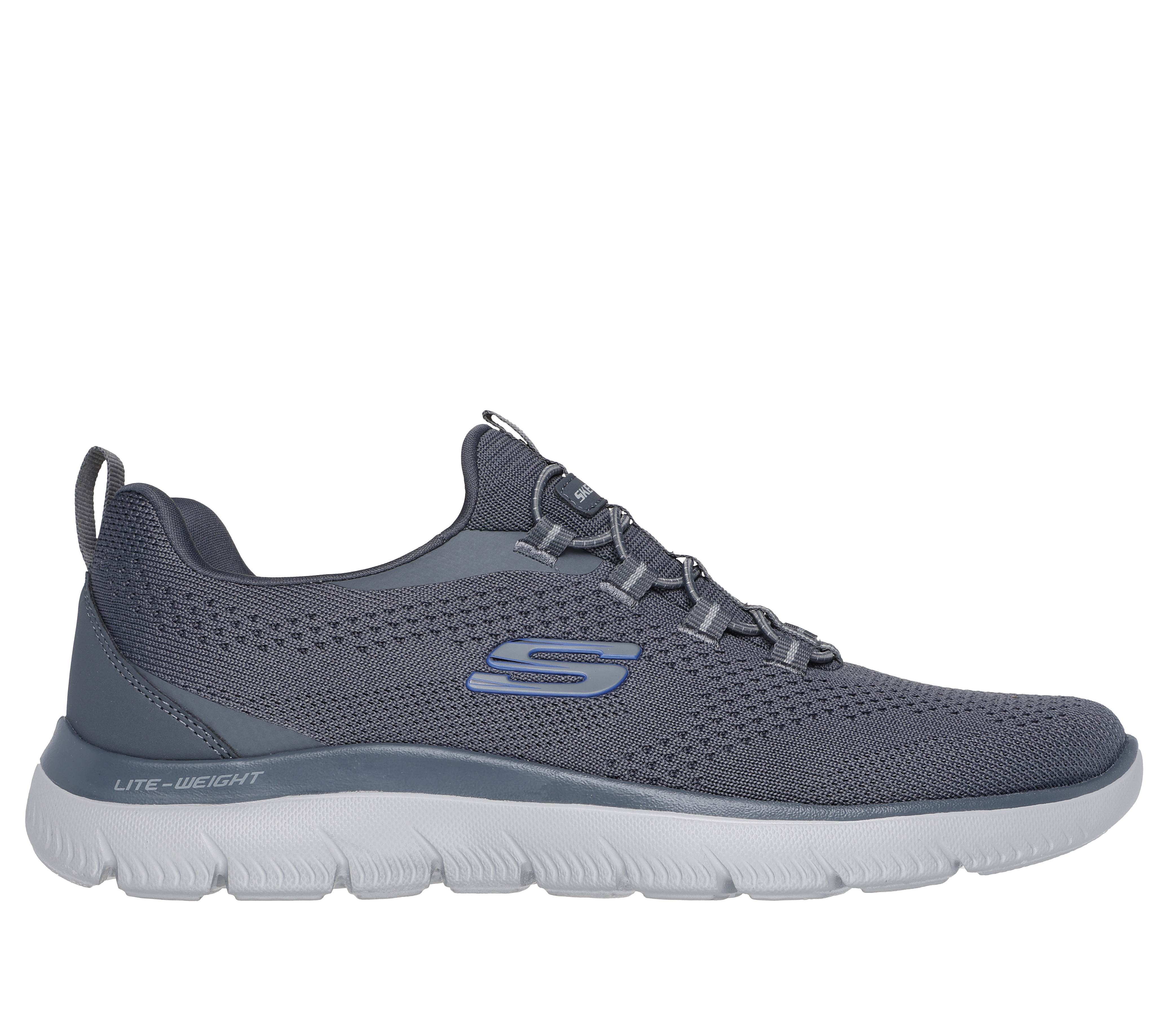 Skechers Men's Summits - Tallo Sneaker in Charcoal, Size 11 | Textile/Synthetic, Vegan, Machine Washable