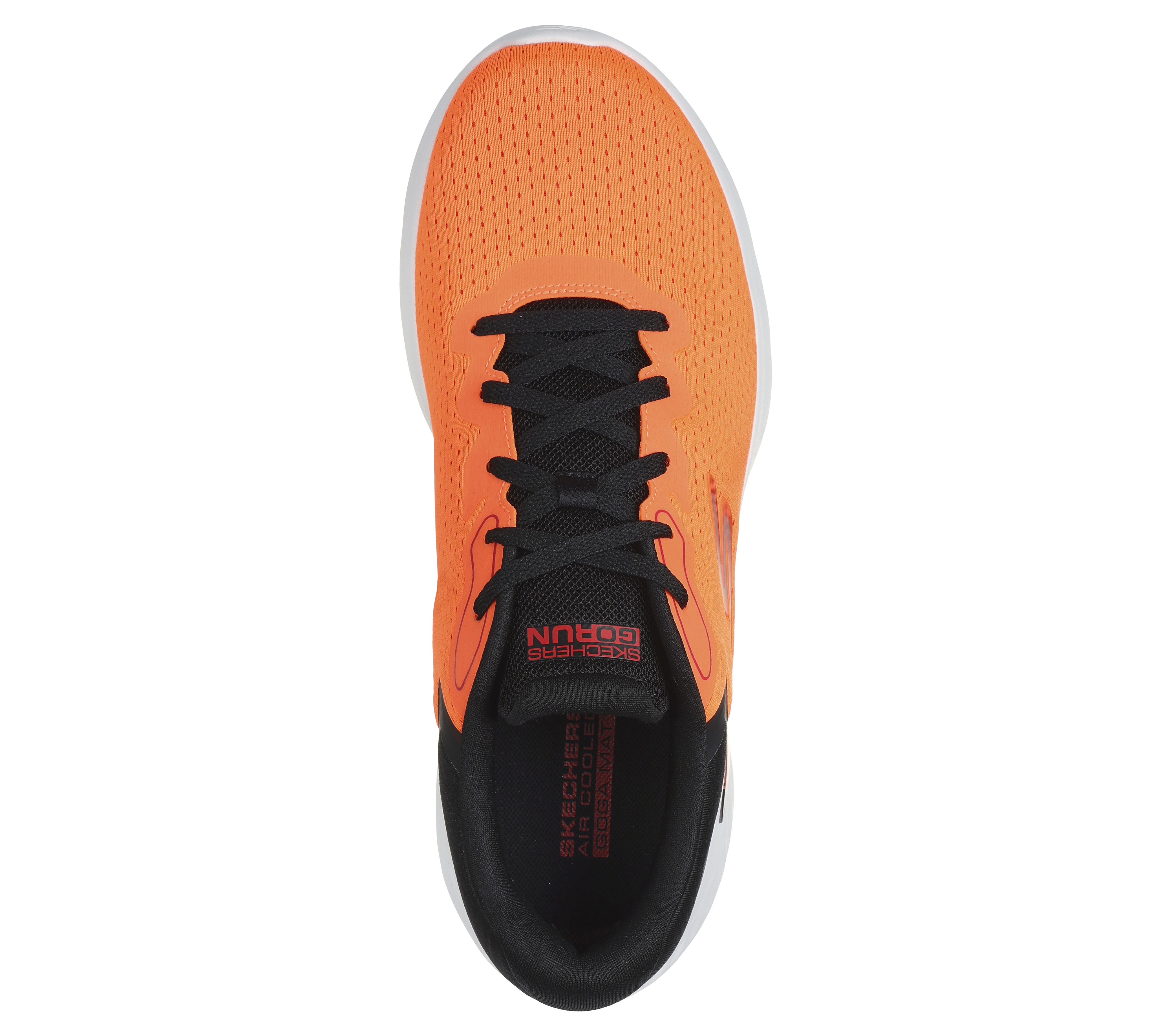 Skechers go deals run womens orange