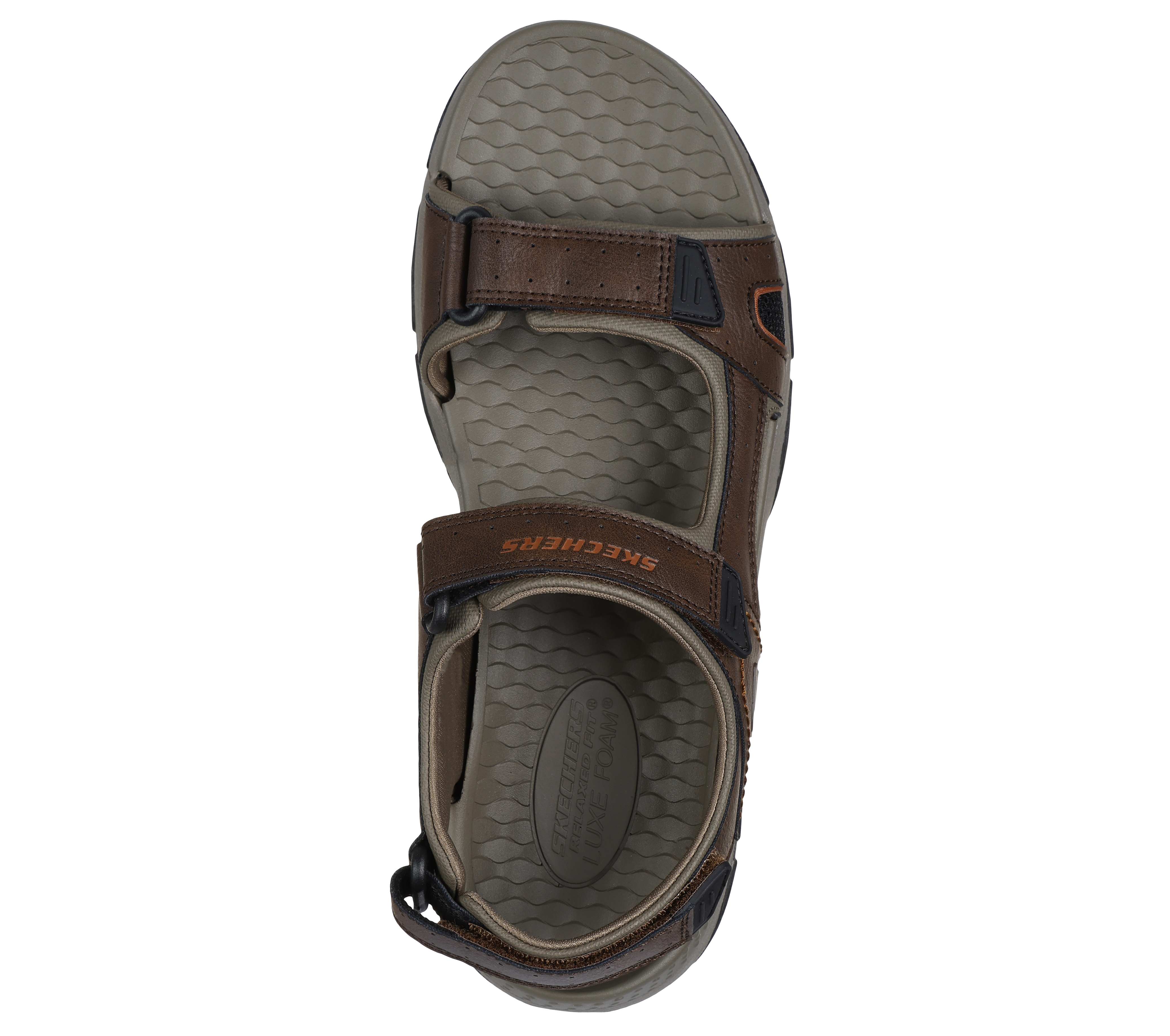 Men's skechers relaxed fit deals memory foam 36 sandals