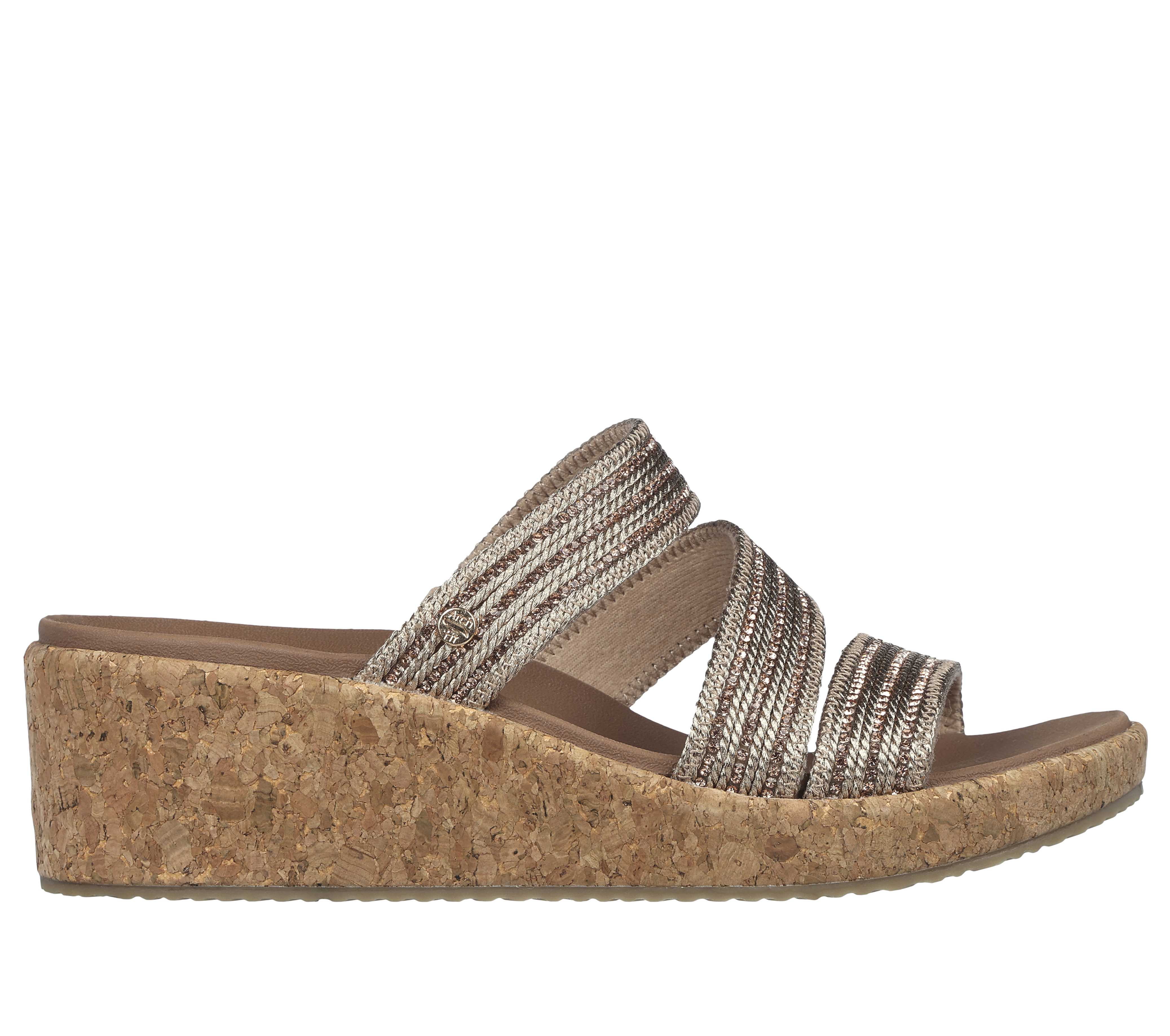 Skechers sandals deals rose gold