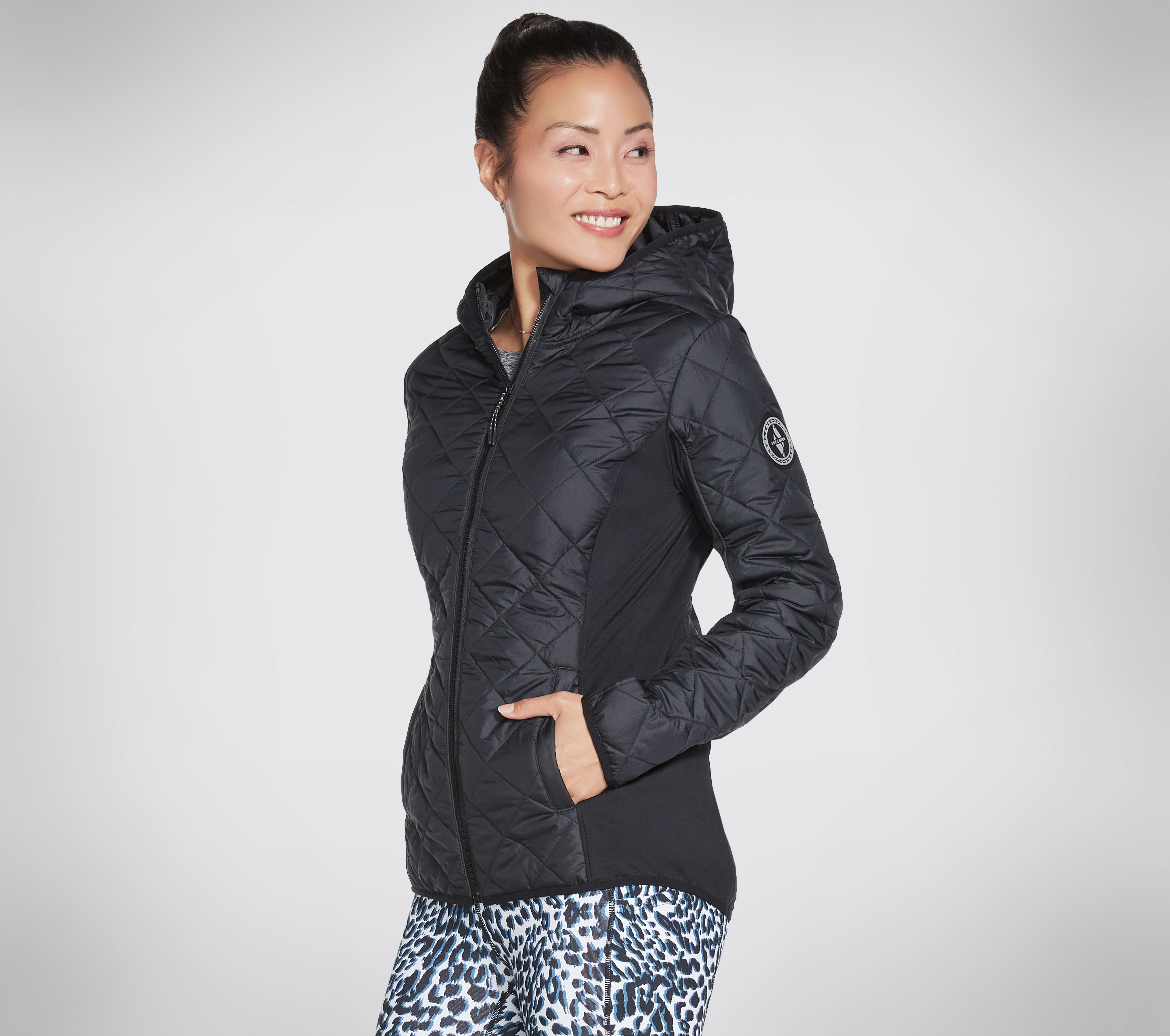 Skechers jacket womens deals sale