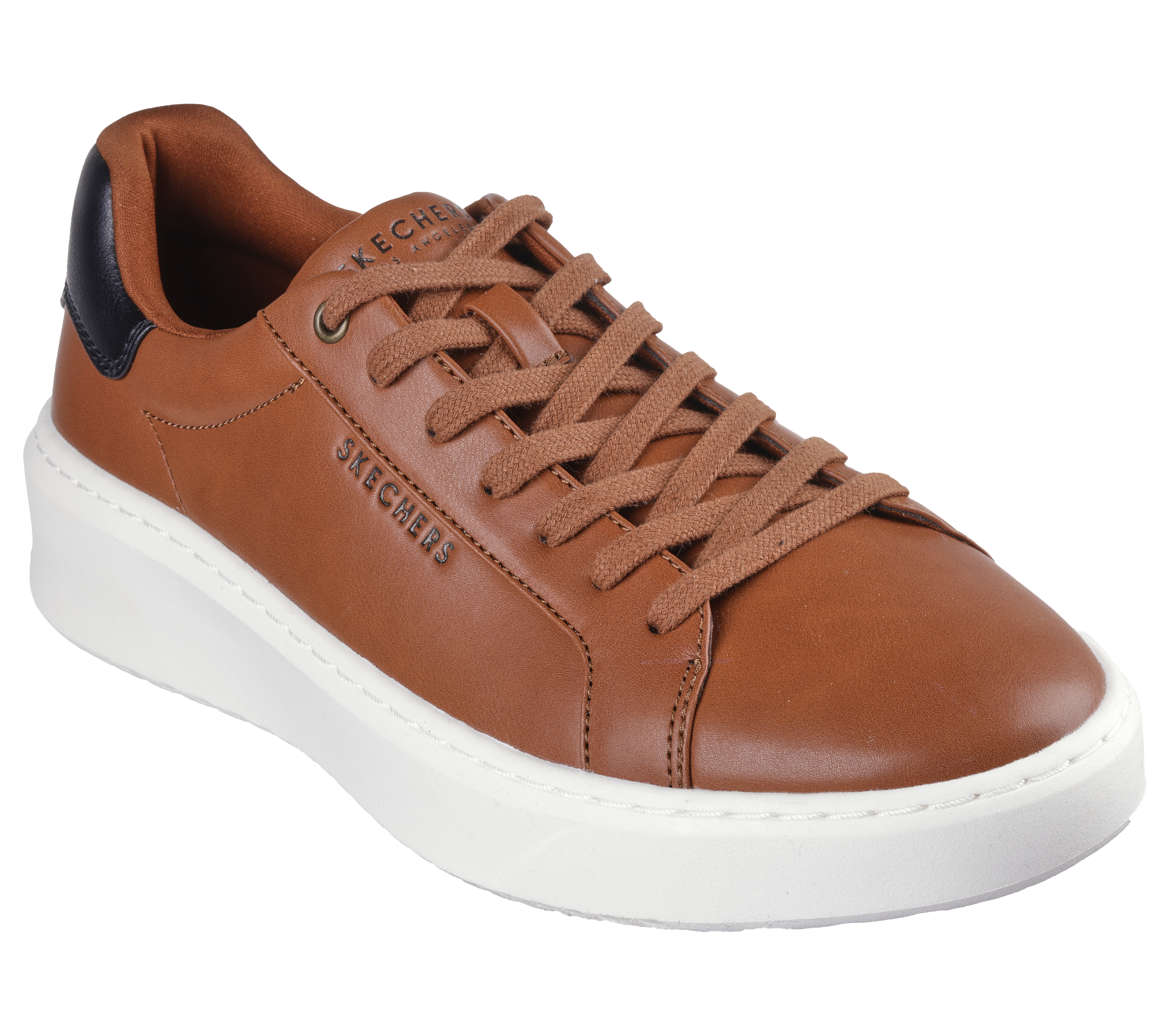 Sketchers deals leather sneakers