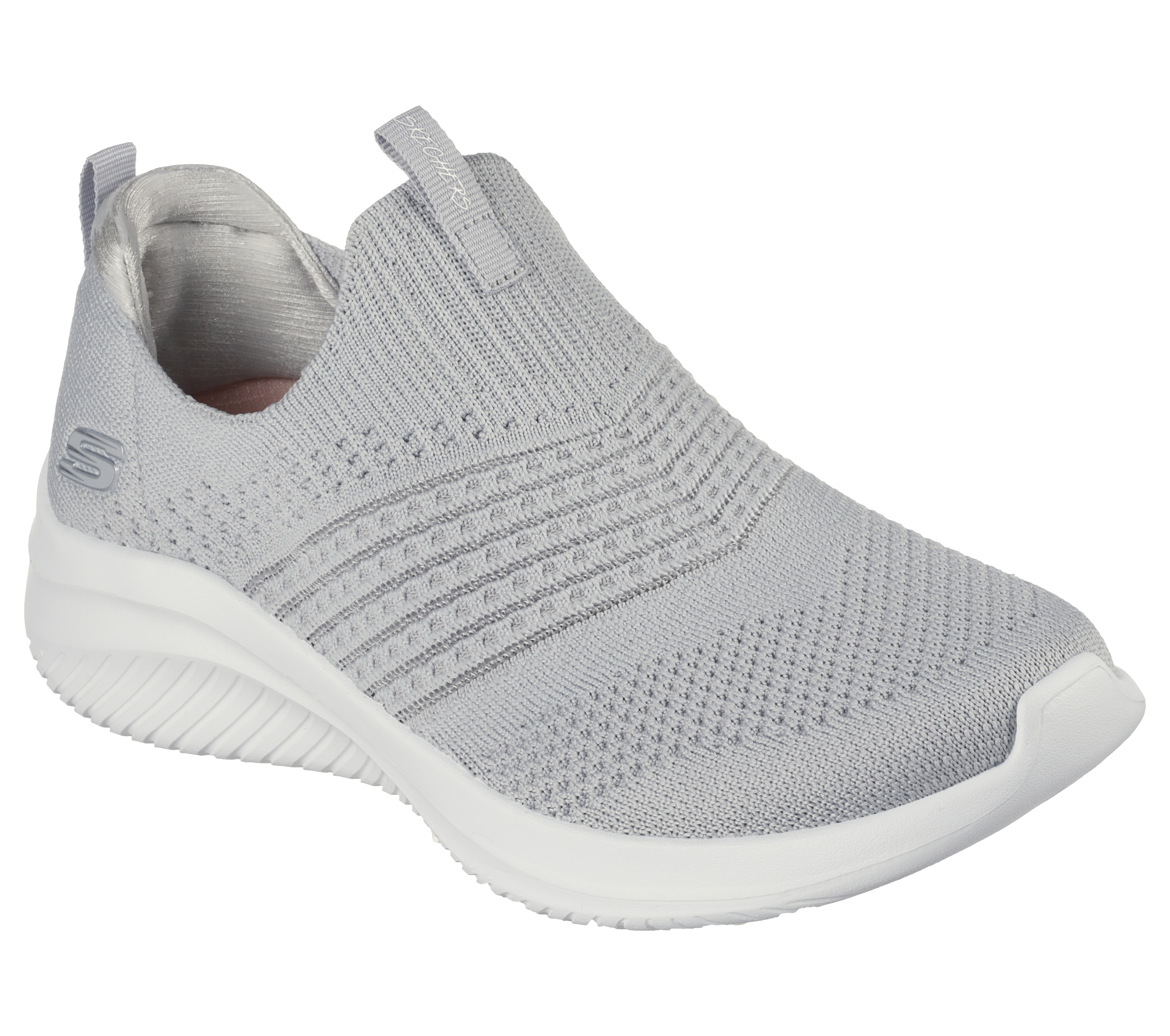 Skechers stretch knit deals slip on womens